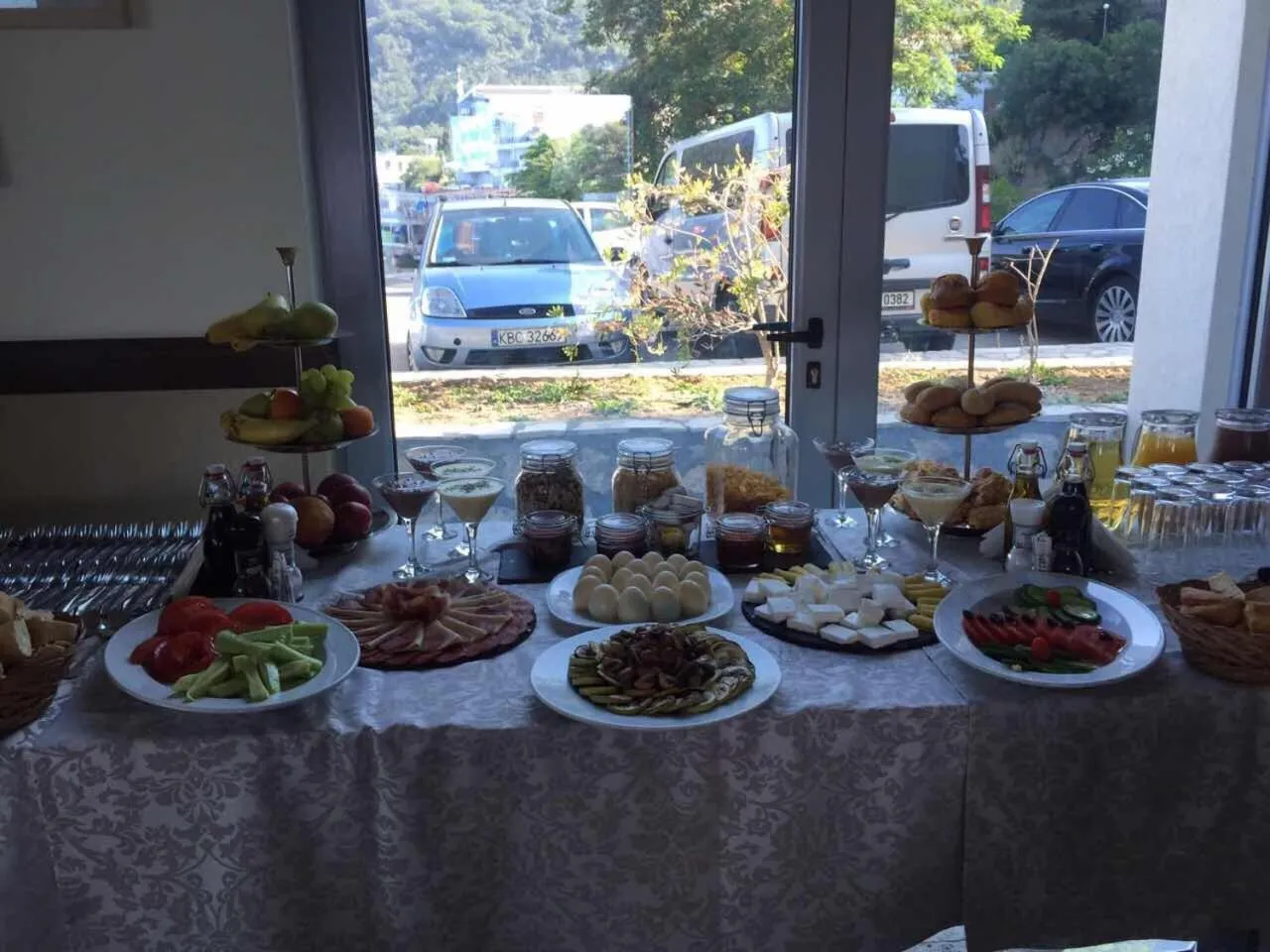 Buffet breakfast in Love Live Hotel