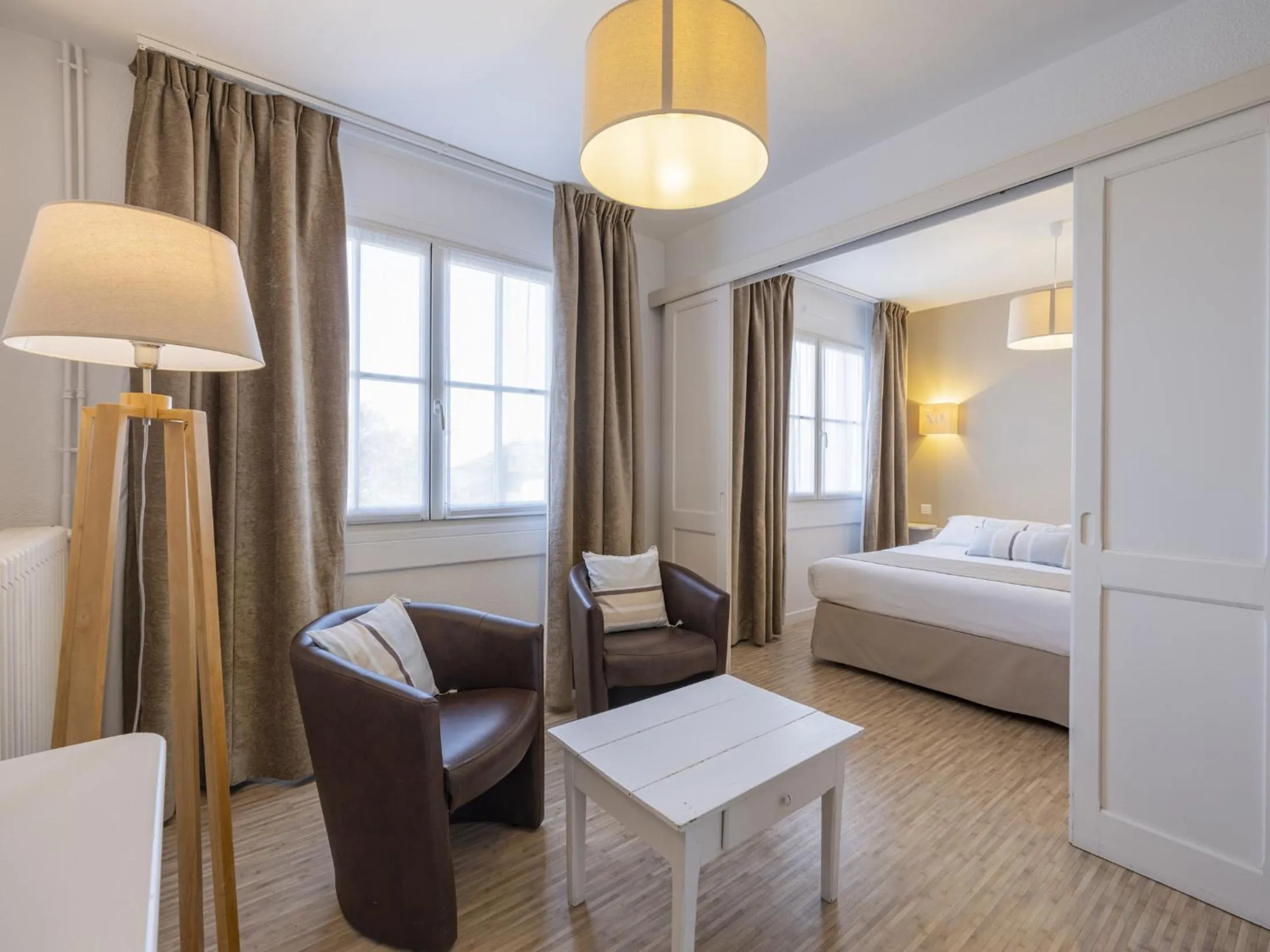 Bed in Hotel Autre Mer