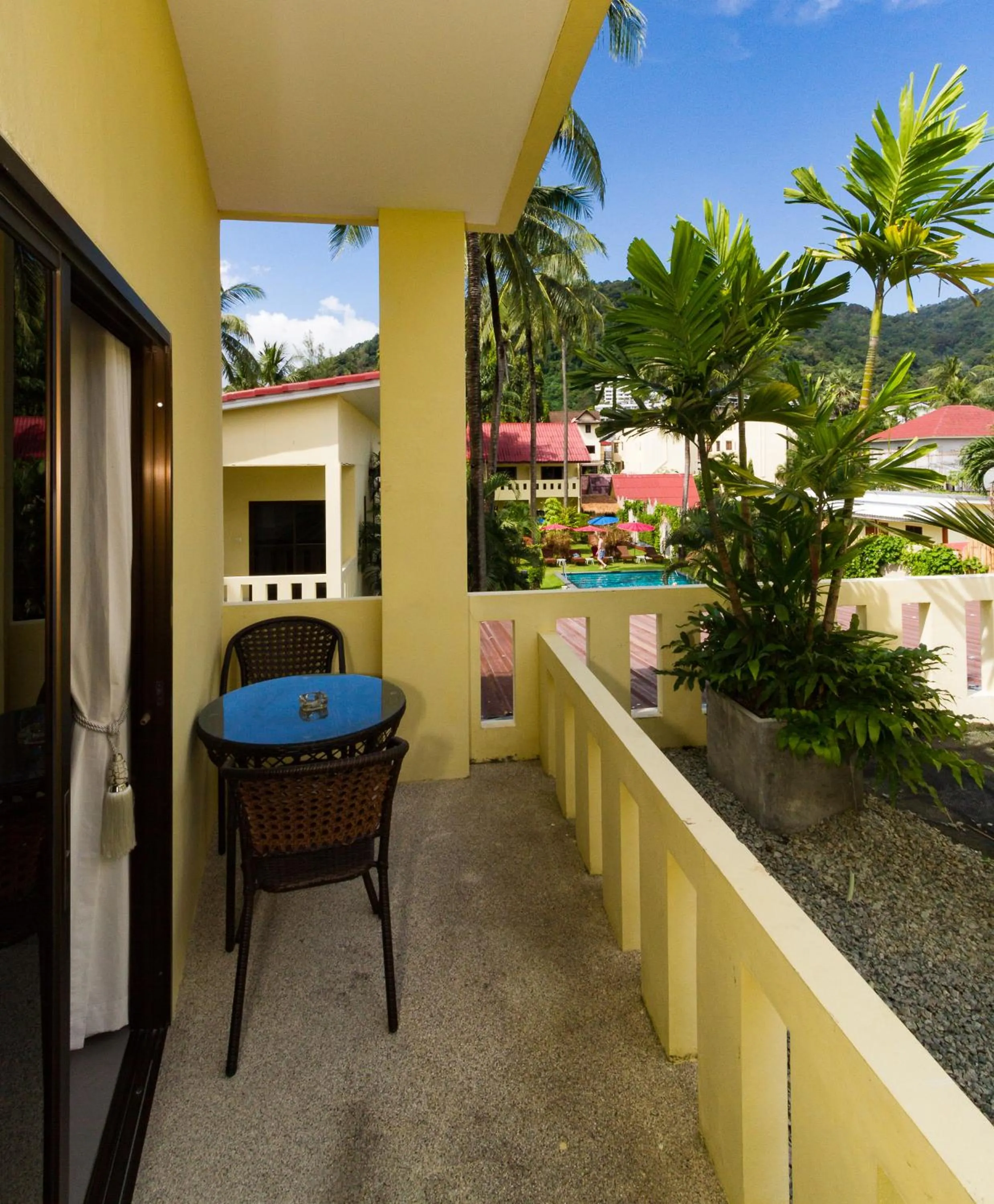Balcony/Terrace in Austrian Garden Hotel & Restaurant Patong