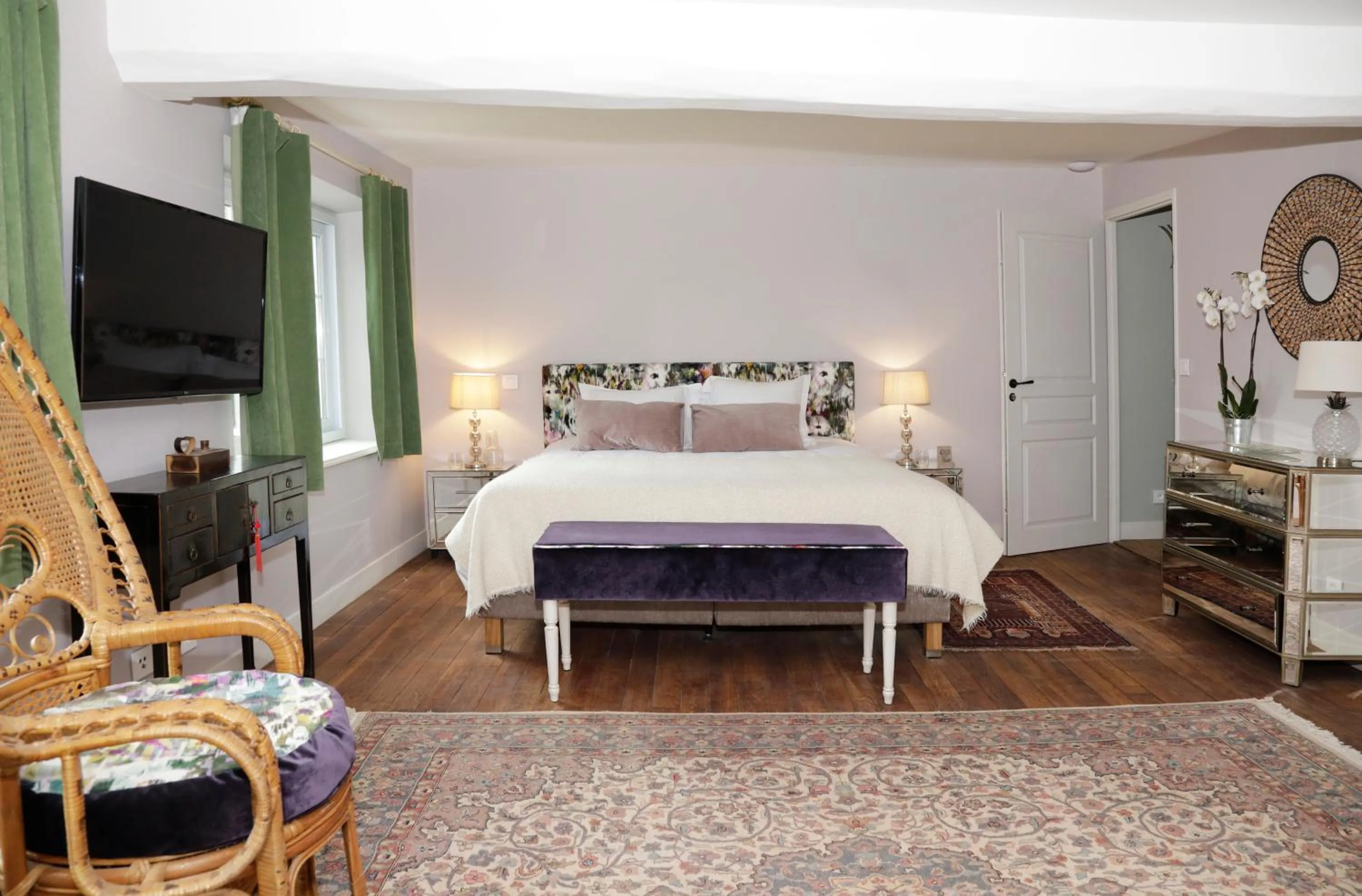 Bed in Domaine du Plessis