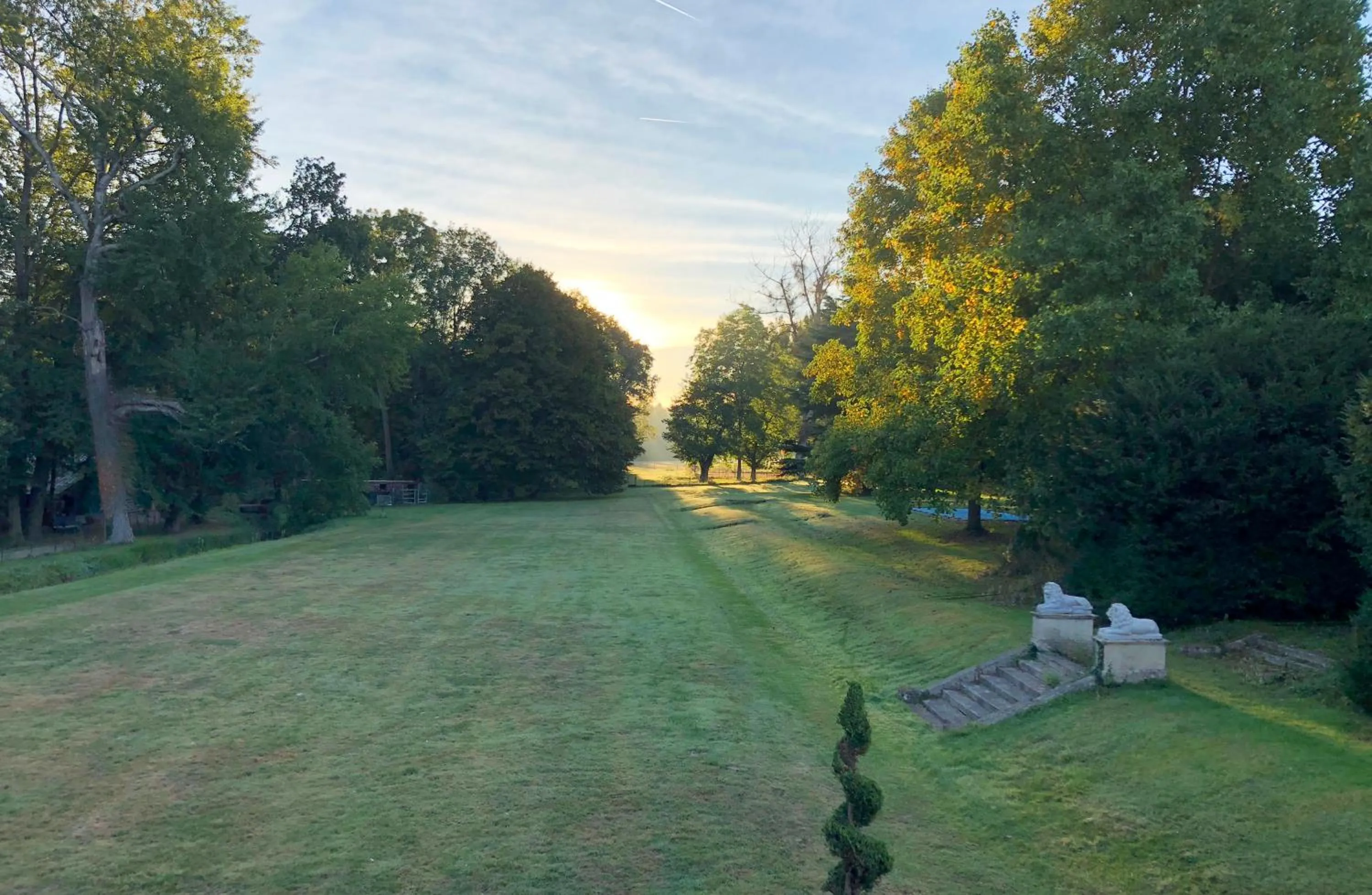 Garden in Domaine du Plessis