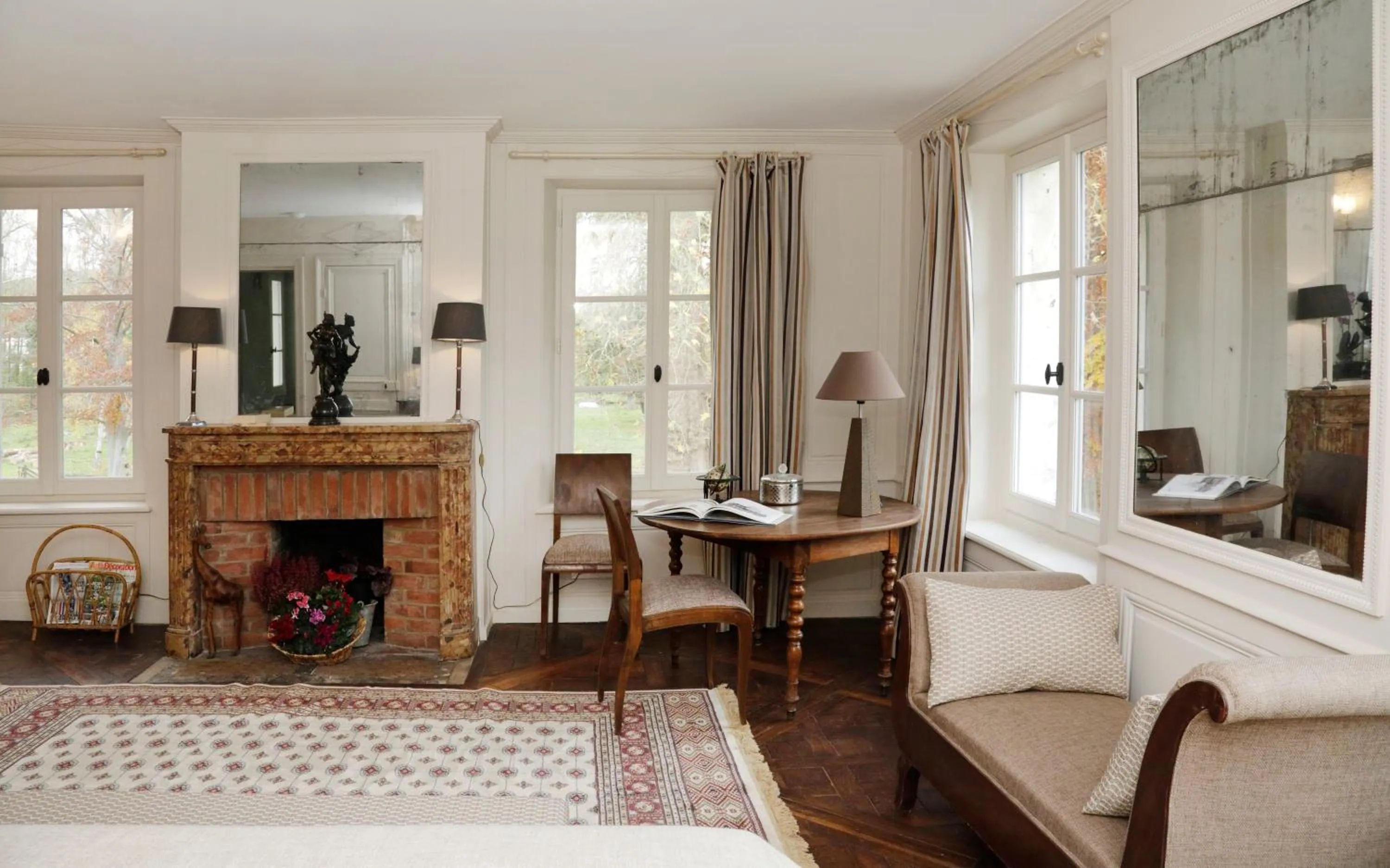 Seating area in Domaine du Plessis