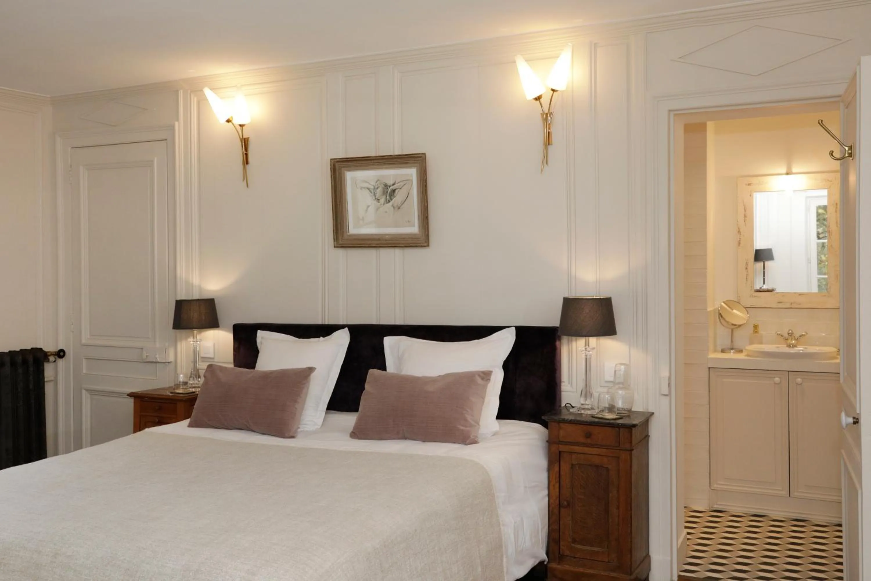 Bed in Domaine du Plessis