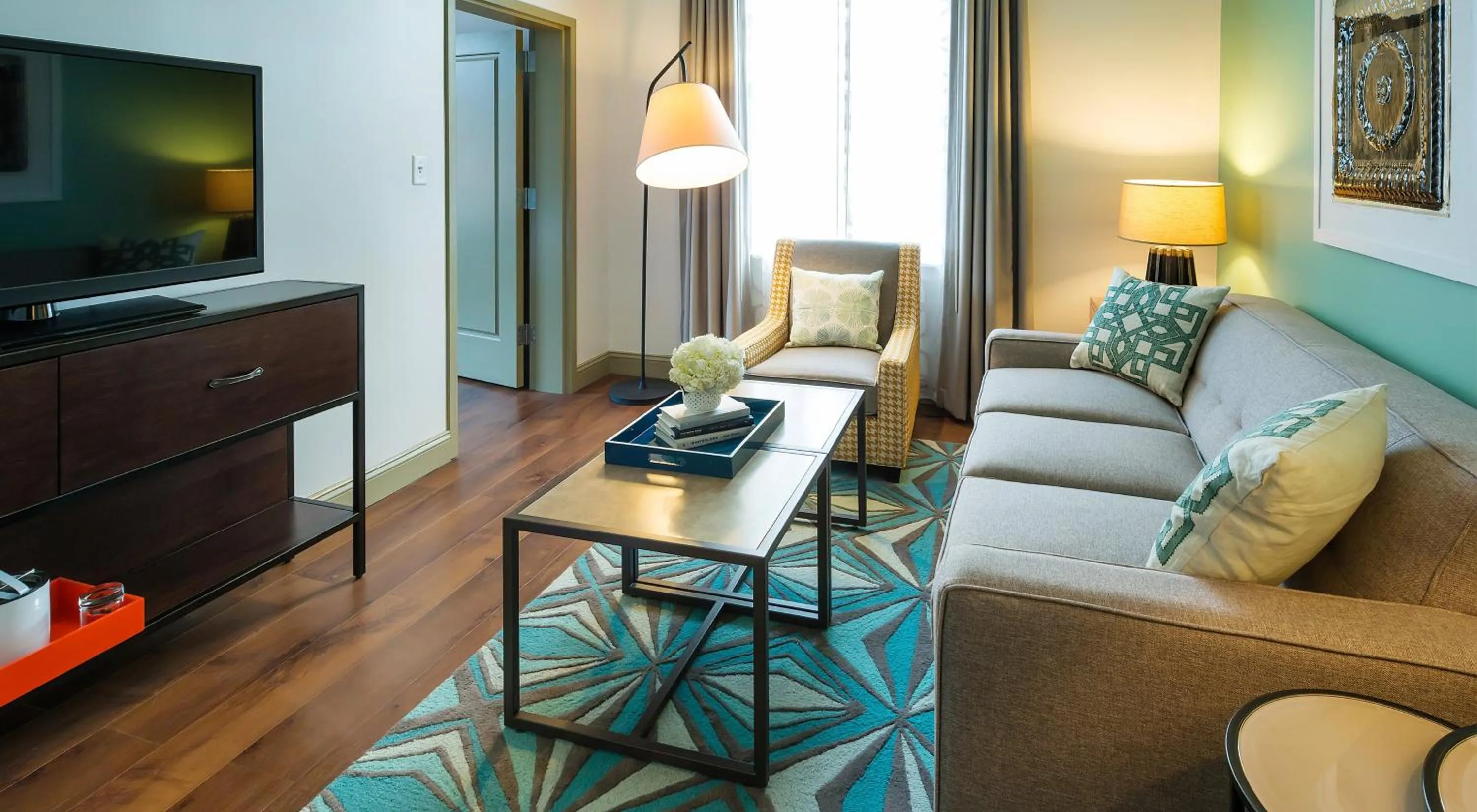 Bedroom in Hotel Indigo Savannah Historic District by IHG