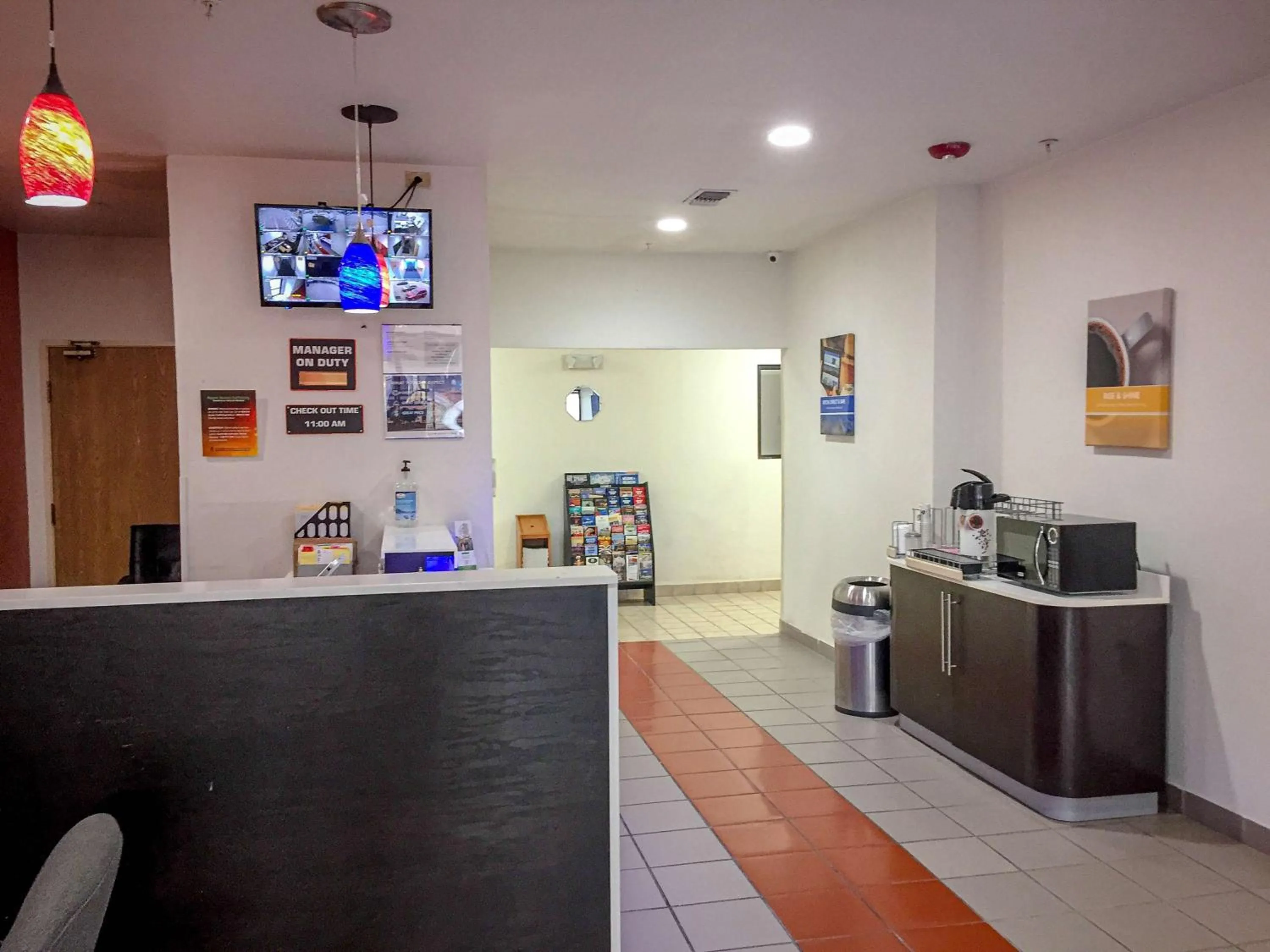 Lobby or reception in Motel 6-Woodway, TX