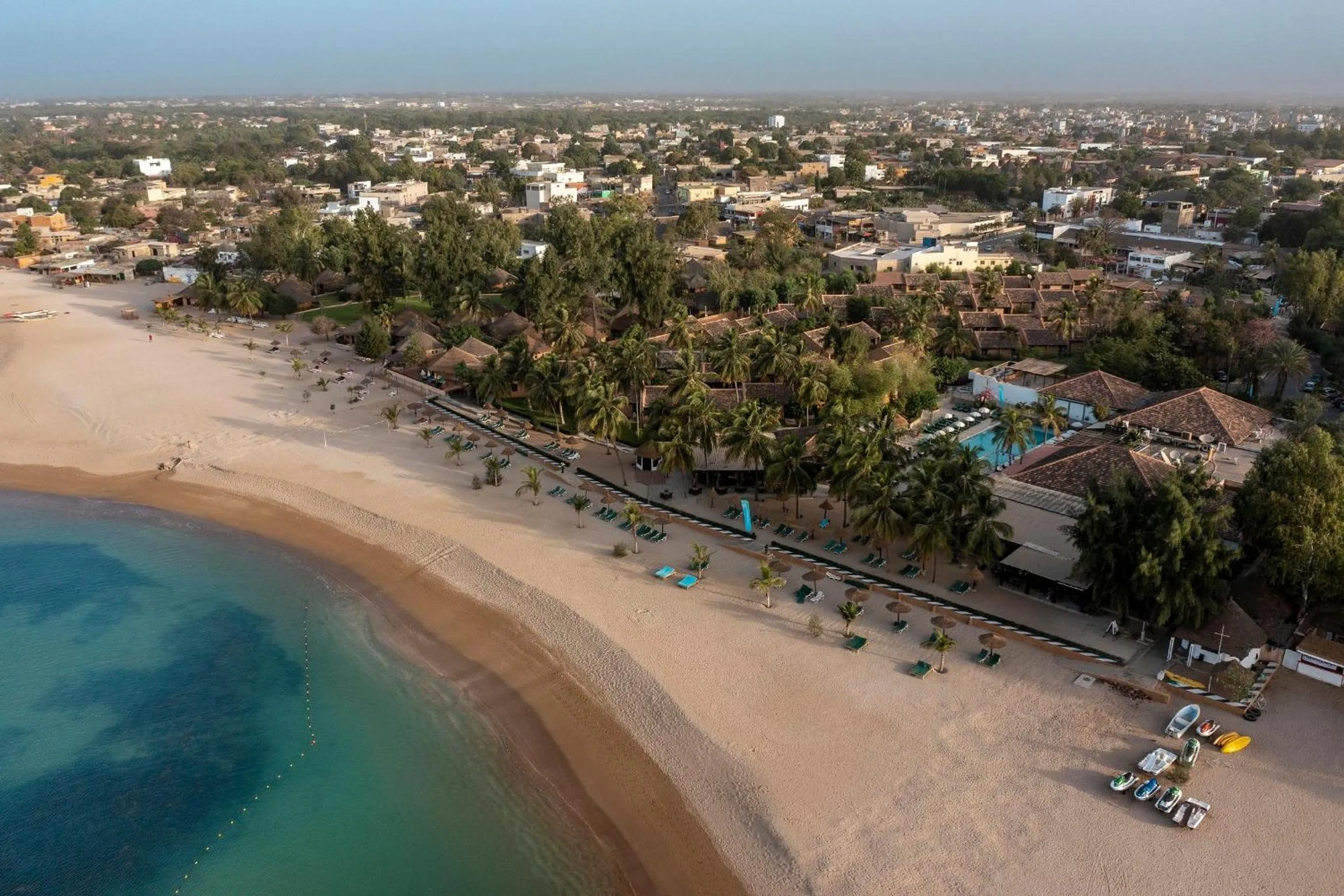 Bird's eye view in Le Saly Hotel & Hotel Club Filaos - All Inclusive
