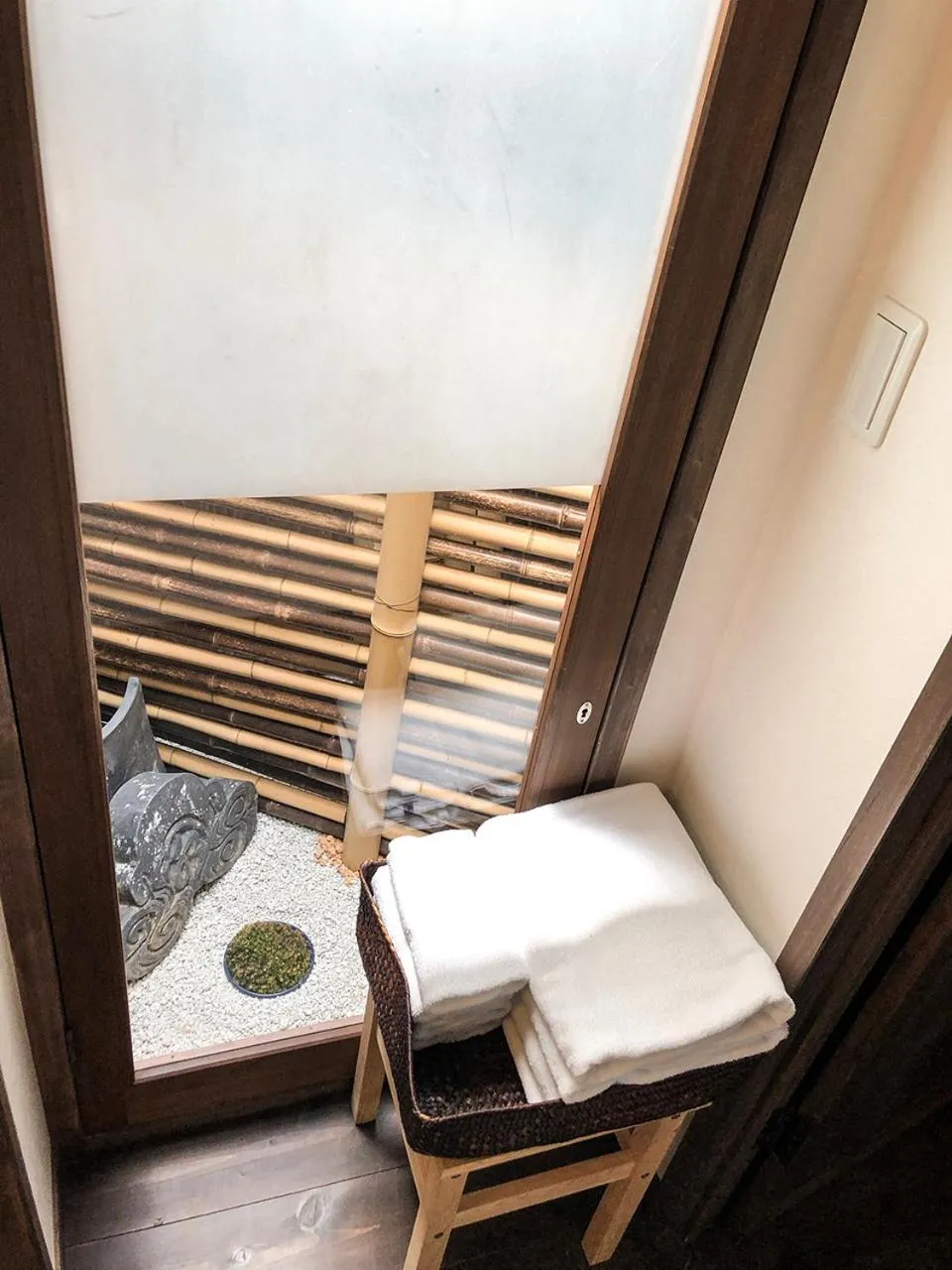 Bathroom in Kyoto Miyabi Inn