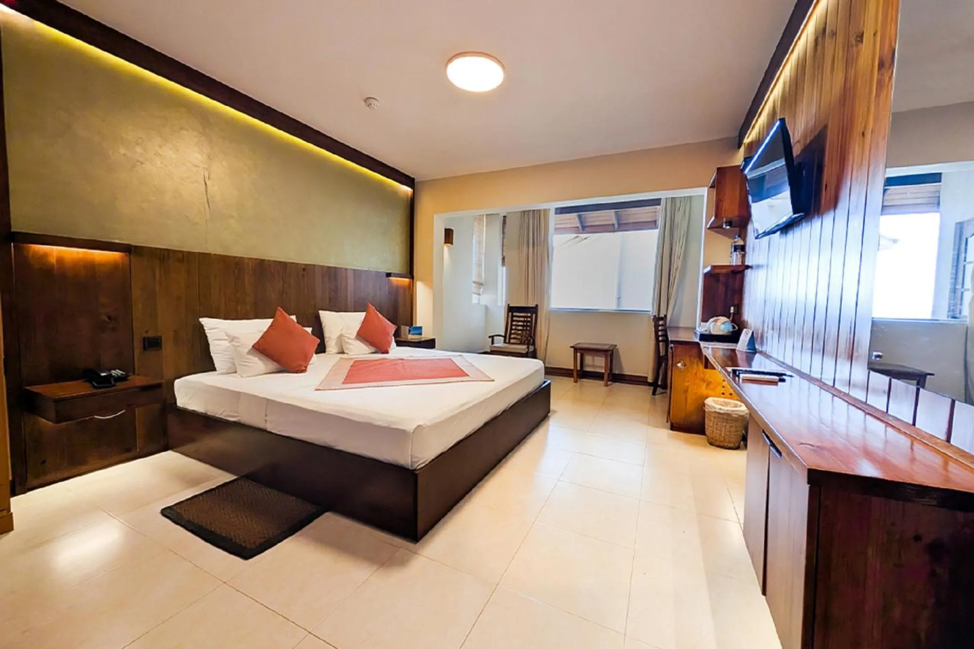 Bed in Insight Resort Ahangama - S&S Other Certified