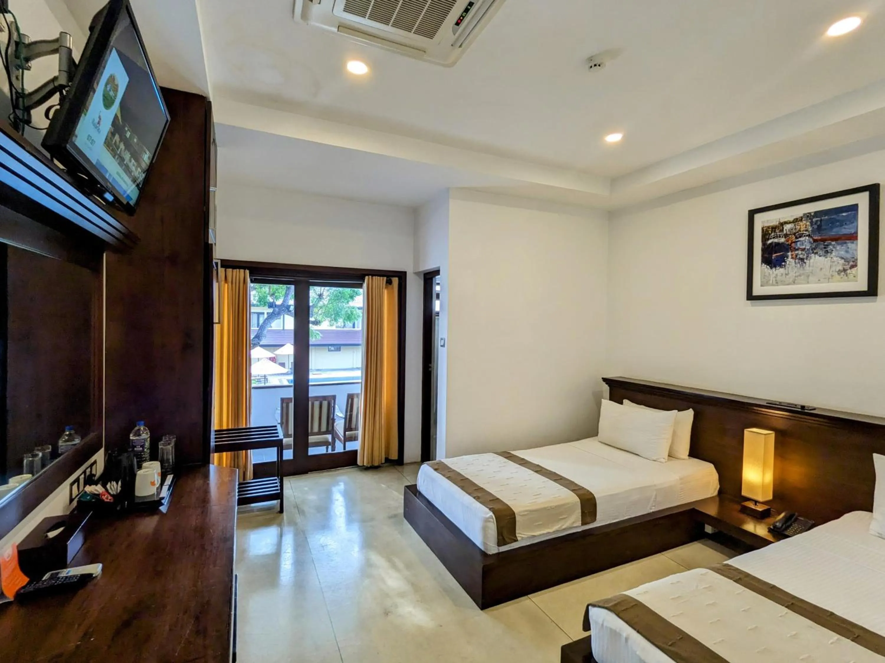 Photo of the whole room, Bed in Rajarata Hotel Anuradhapura
