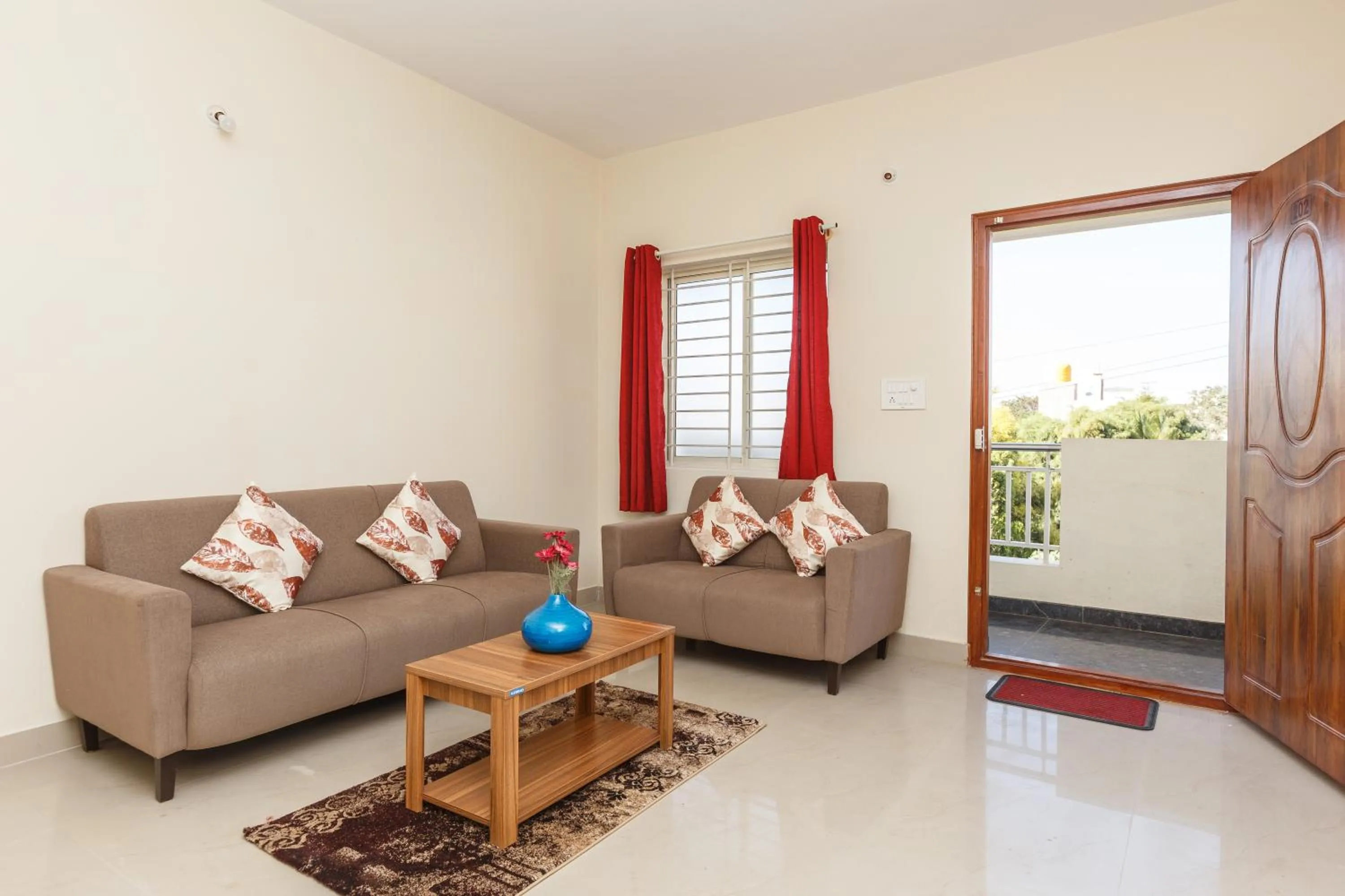 Living room in Misty Meridian Serviced Apartments
