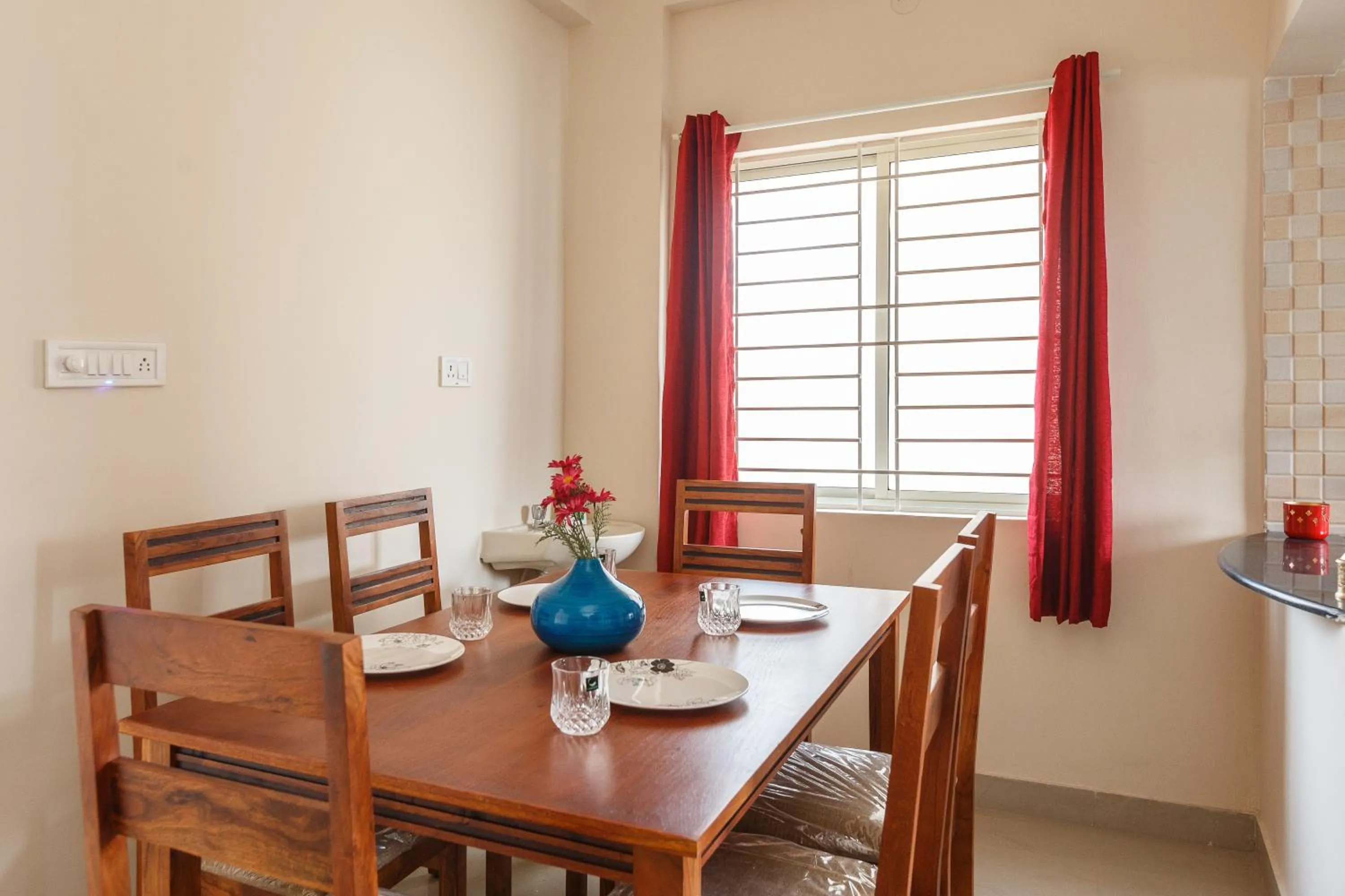 Dining area in Misty Meridian Serviced Apartments
