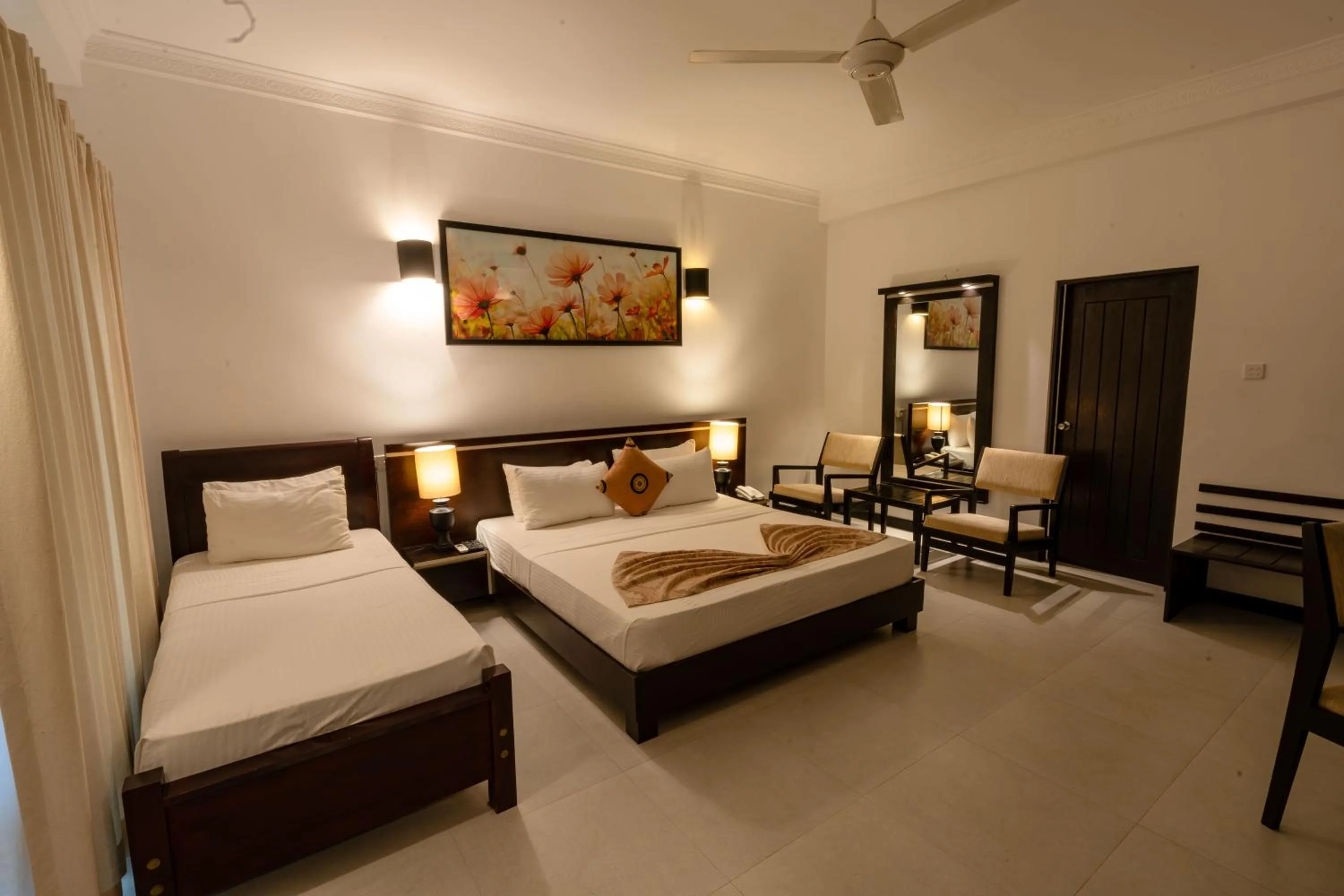 Bed in Oak Ray Elephant Lake