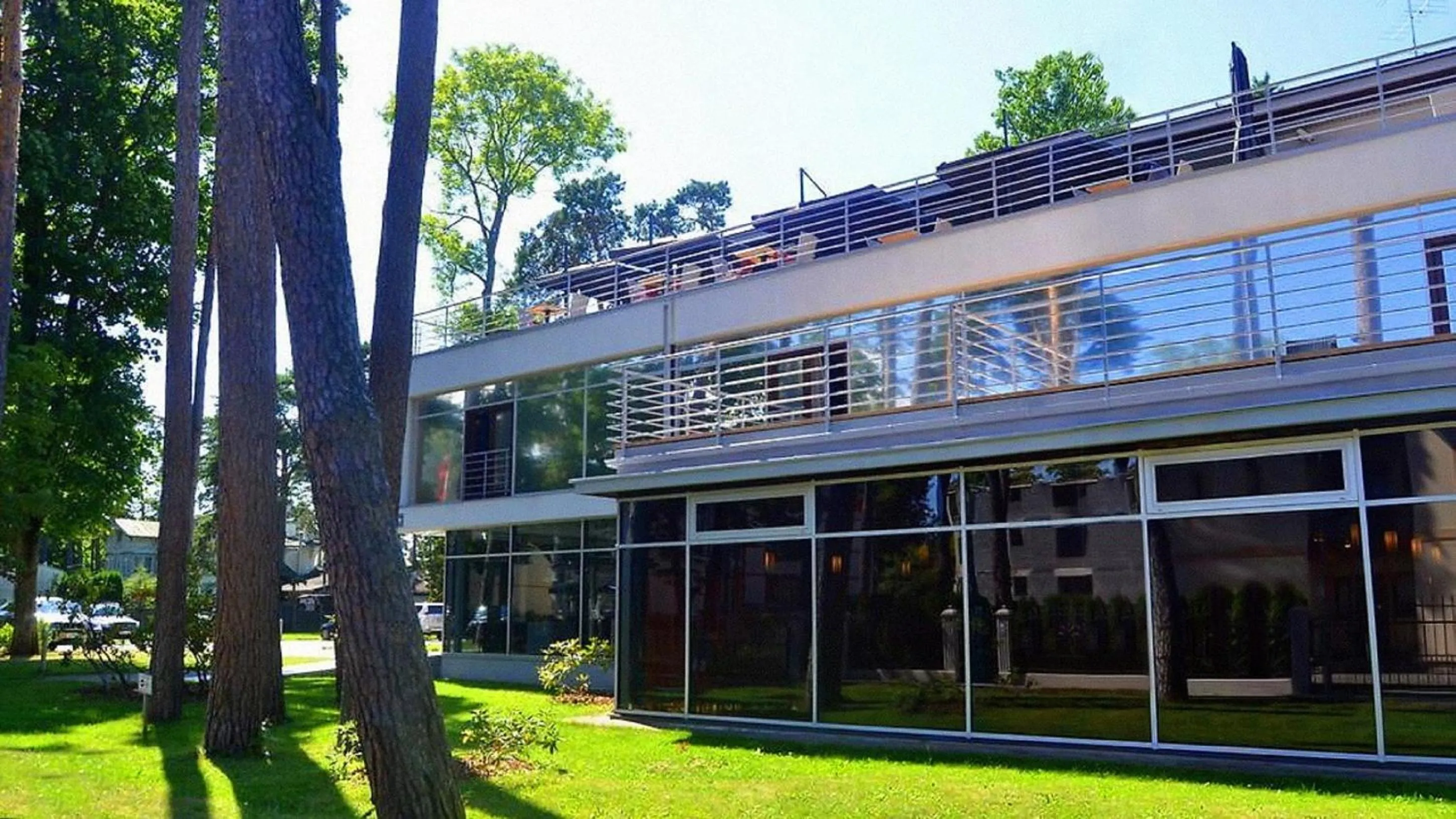 Garden view in Rixwell Collection Seaside Hotel Jurmala