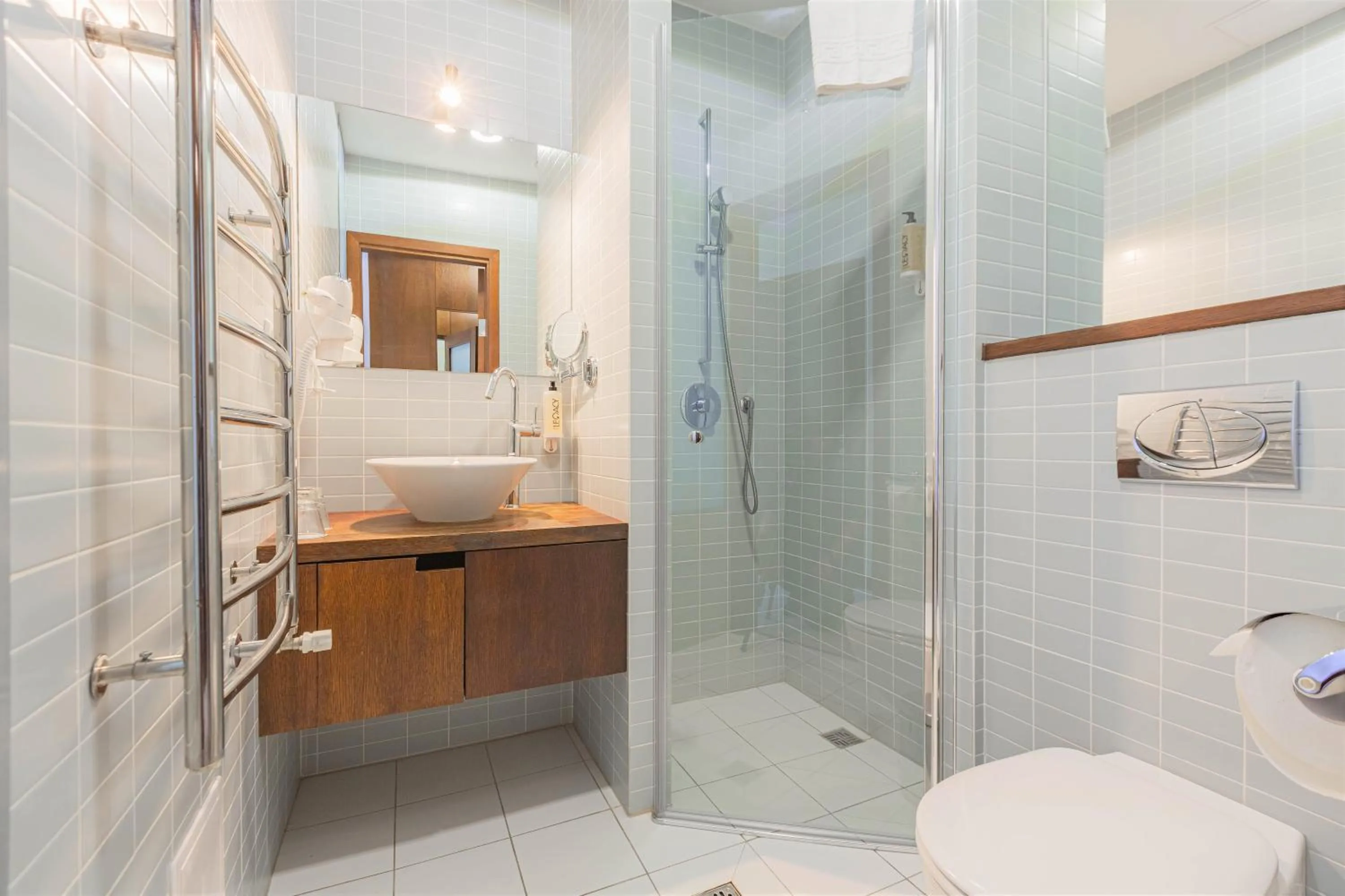 Shower in Rixwell Collection Seaside Hotel Jurmala