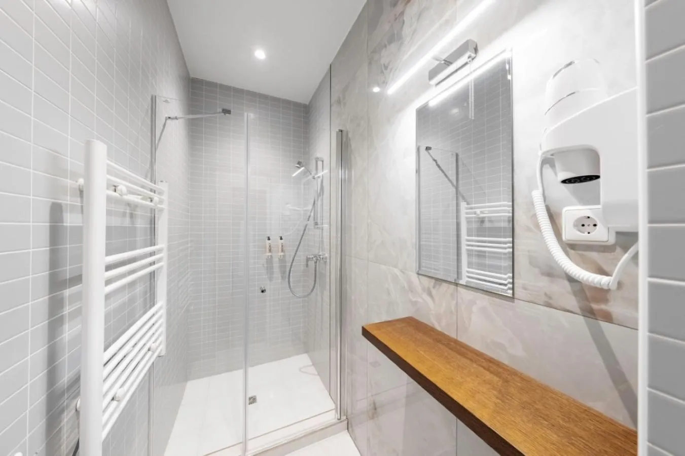 Shower in Rixwell Collection Seaside Hotel Jurmala