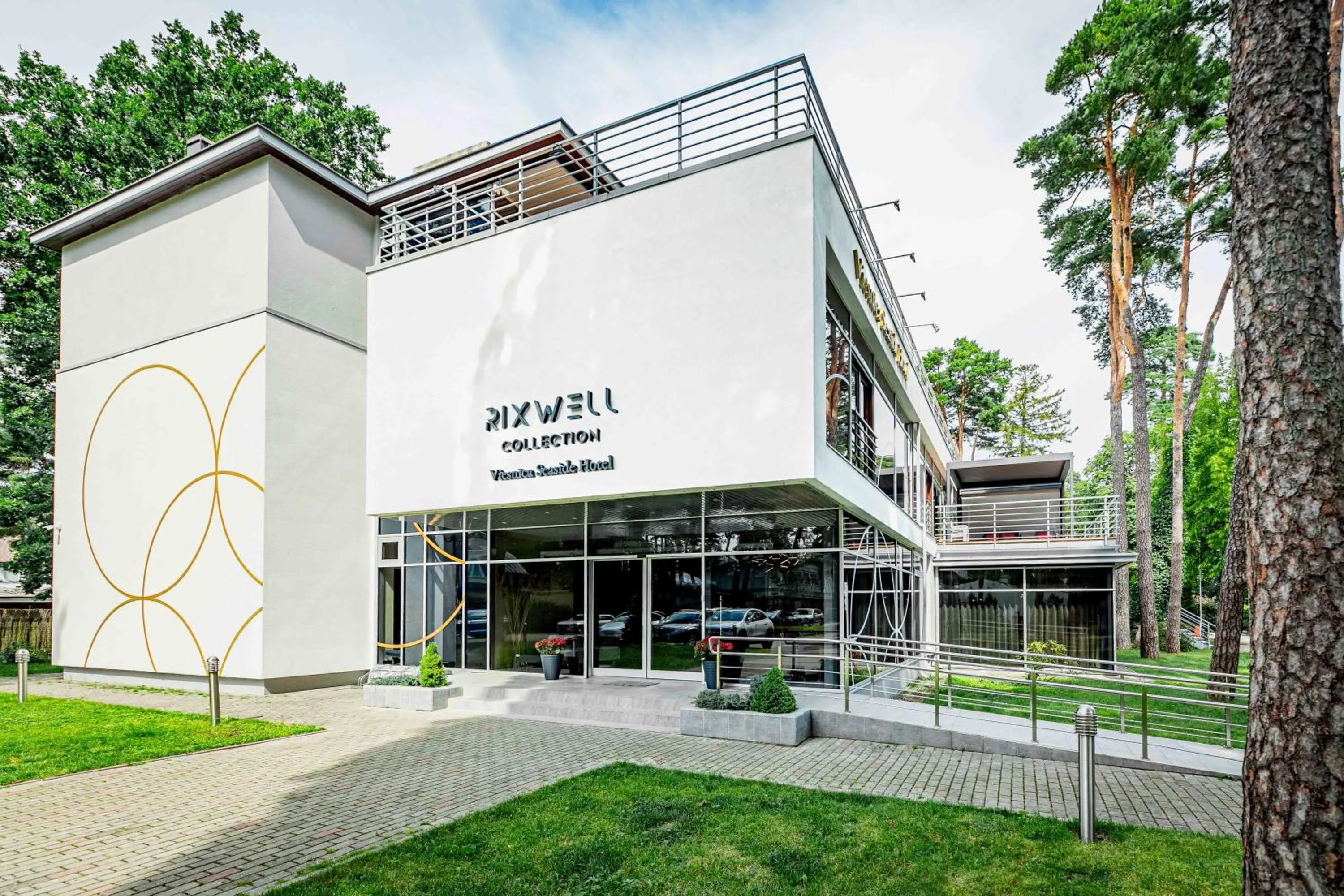 Property building in Rixwell Collection Seaside Hotel Jurmala