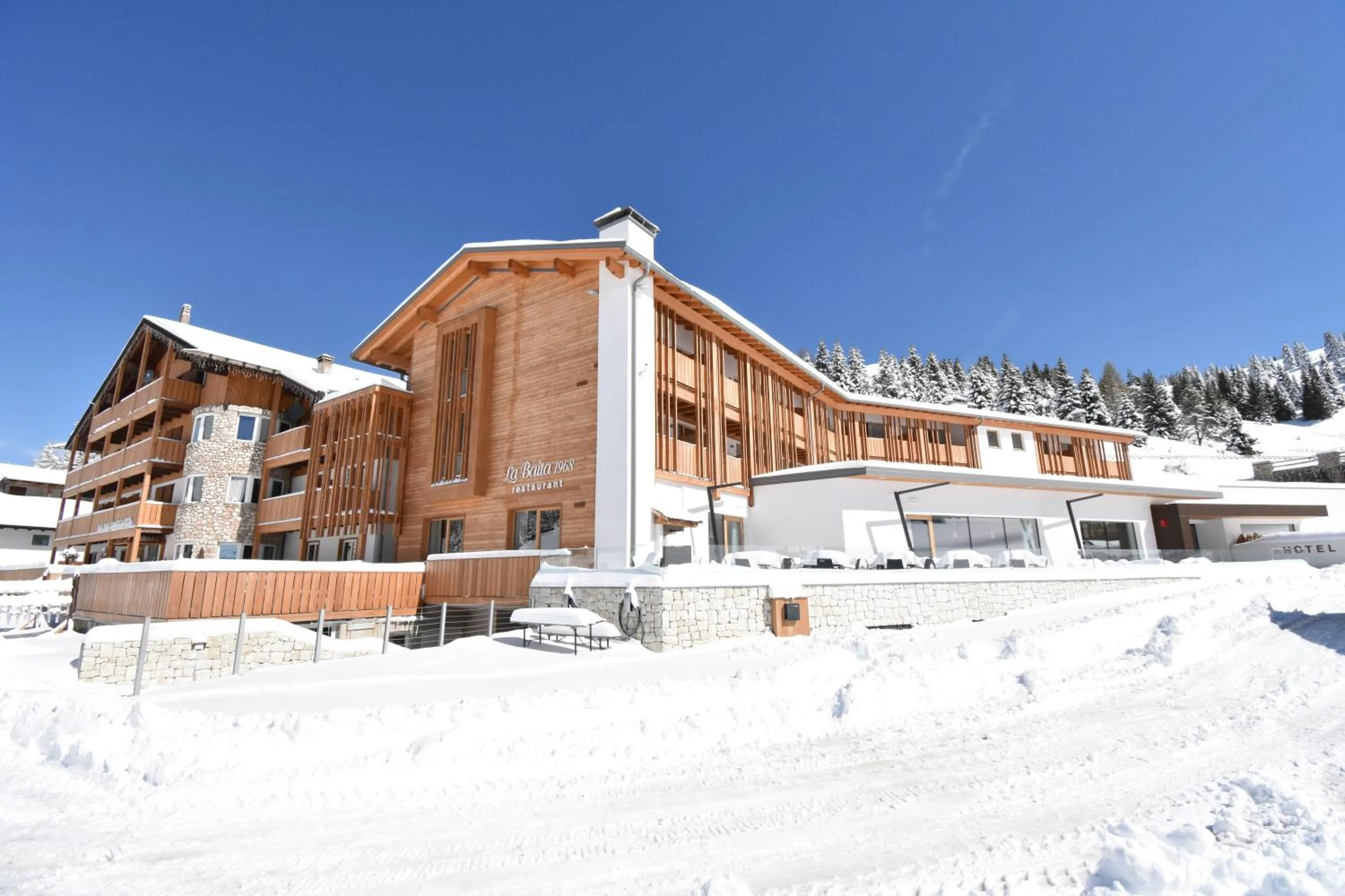 Property building in Hotel La Baita