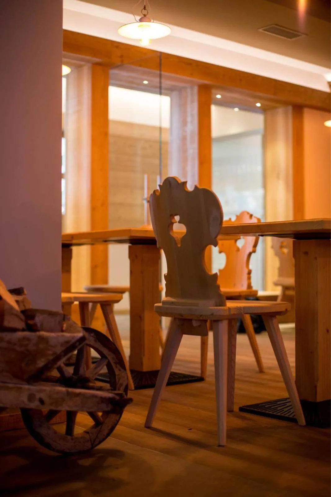 Decorative detail in Hotel La Baita