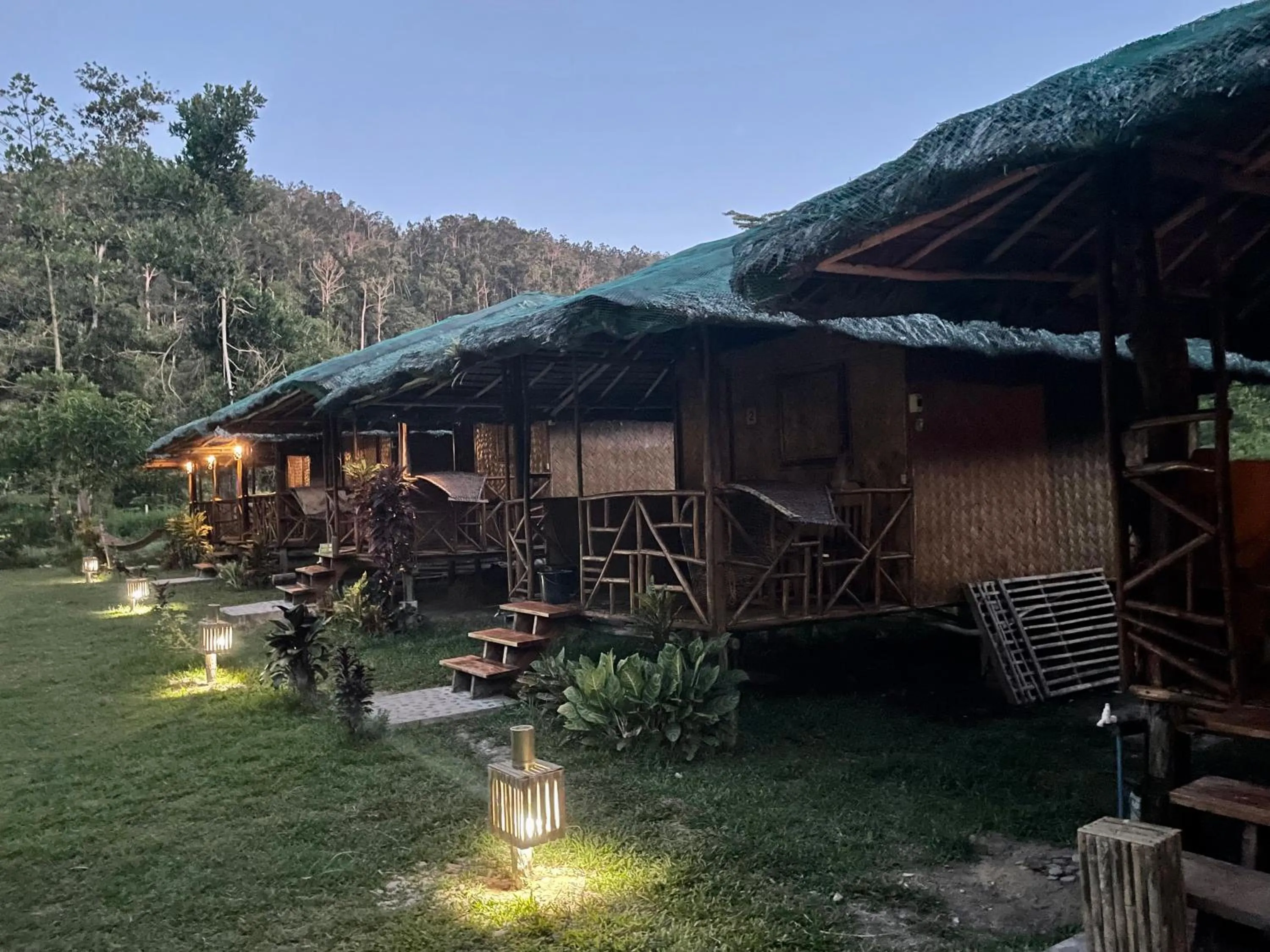 Garden in Back Trippers Inn