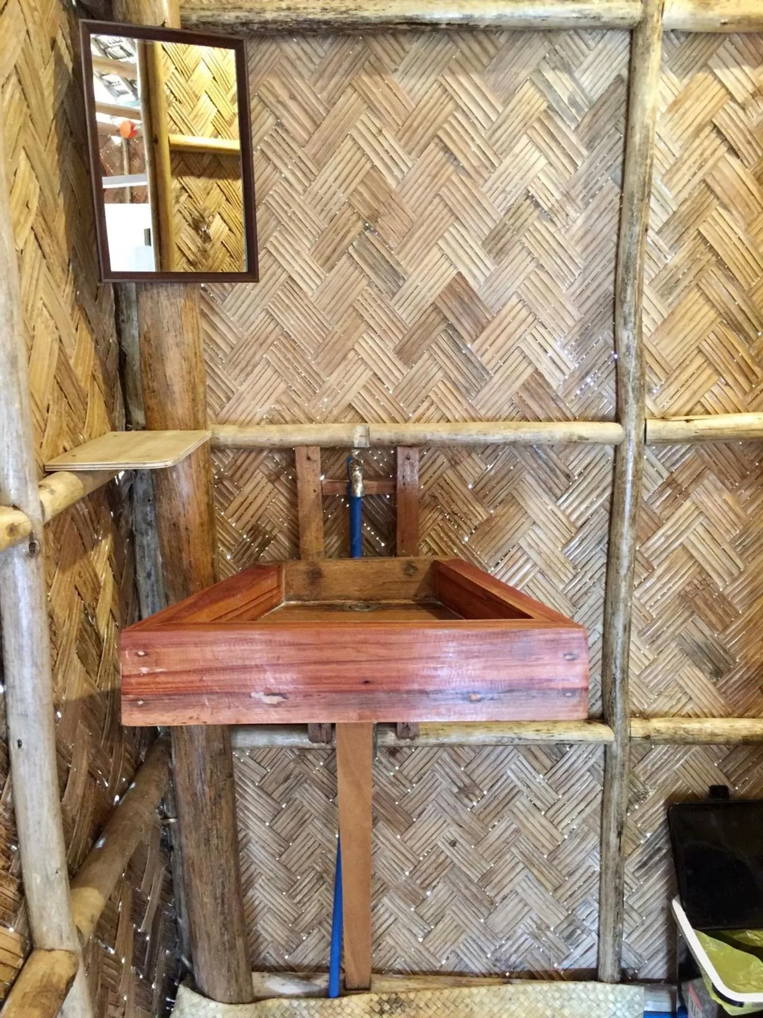 Bathroom in Back Trippers Inn