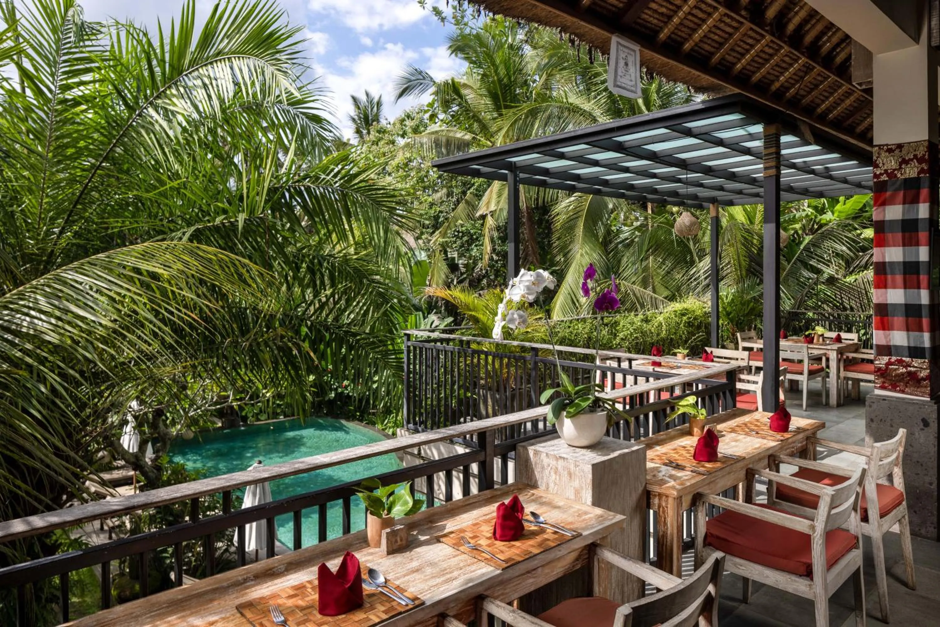 Restaurant/places to eat in The Kalyana Ubud Resort