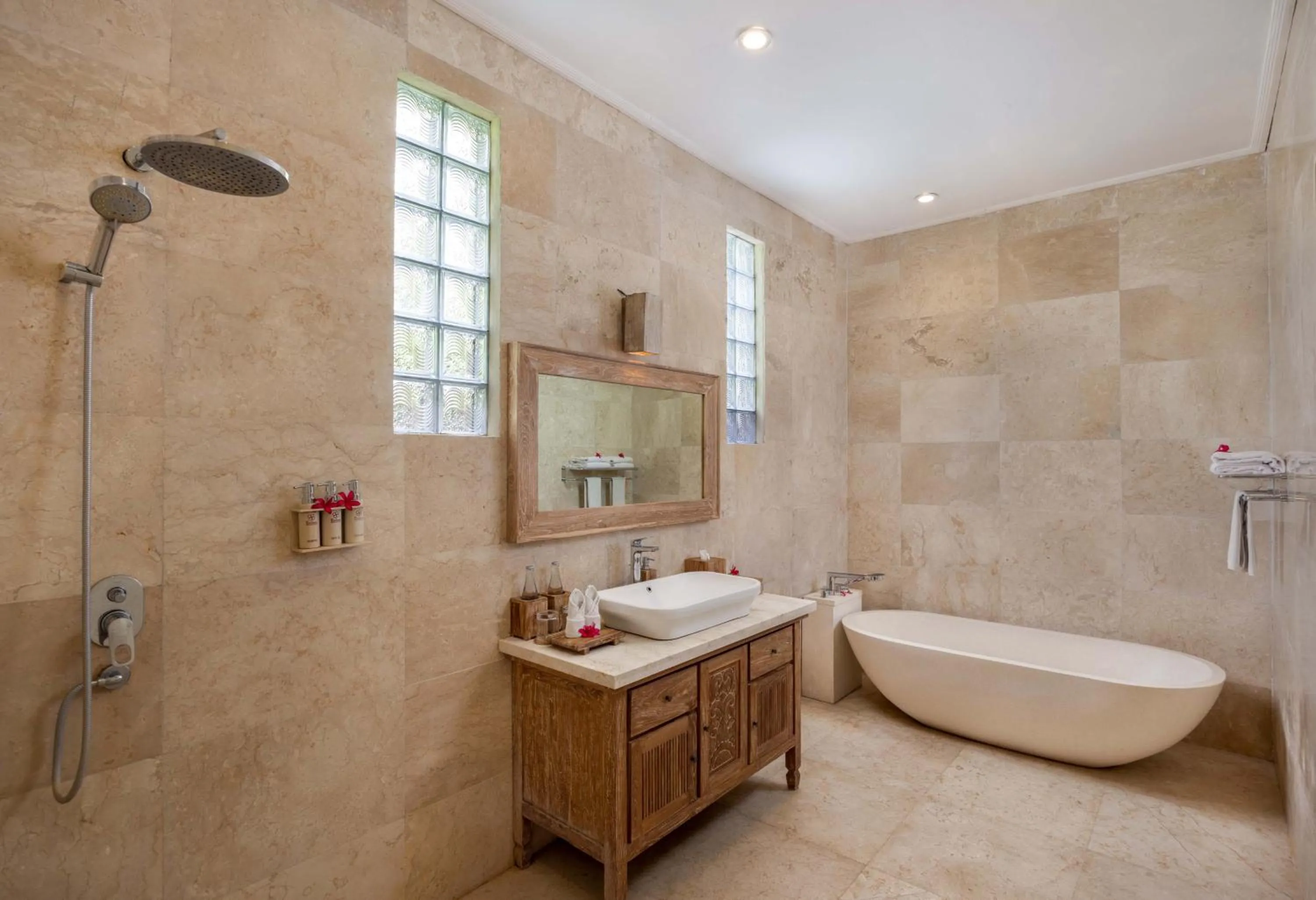 Bathroom in The Kalyana Ubud Resort