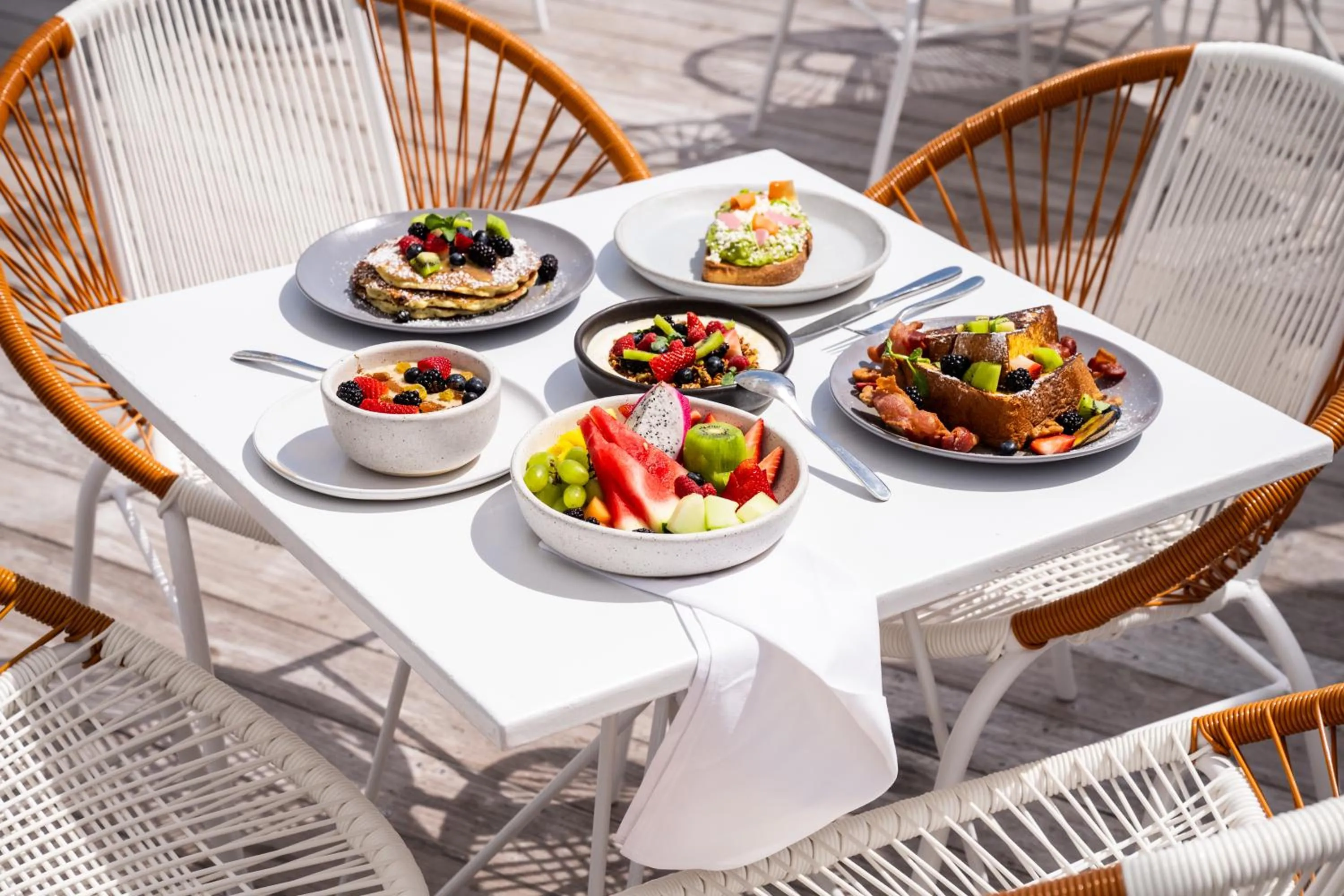 Food in The Standard Spa, Miami Beach