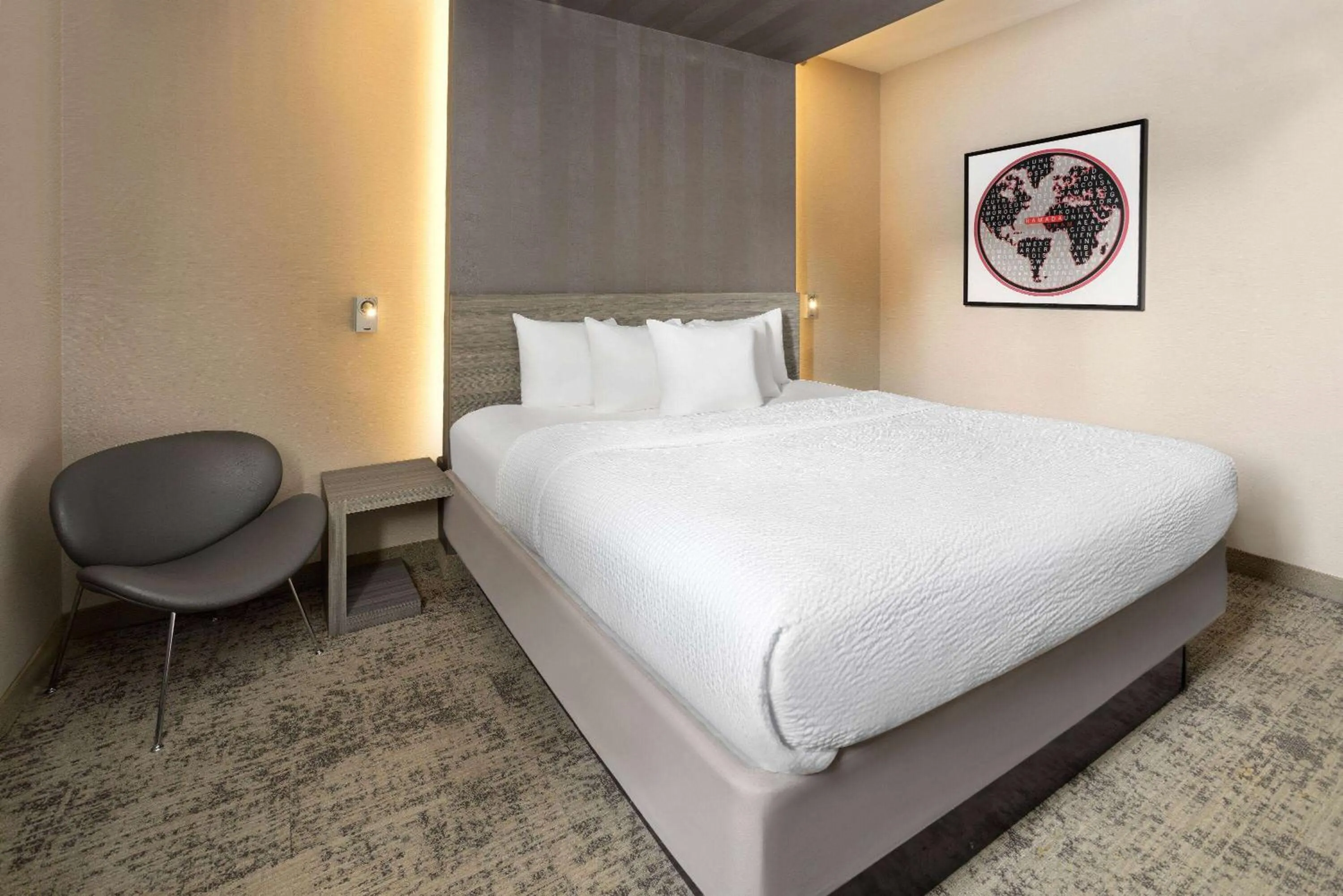 Bed in Ramada by Wyndham Bronx