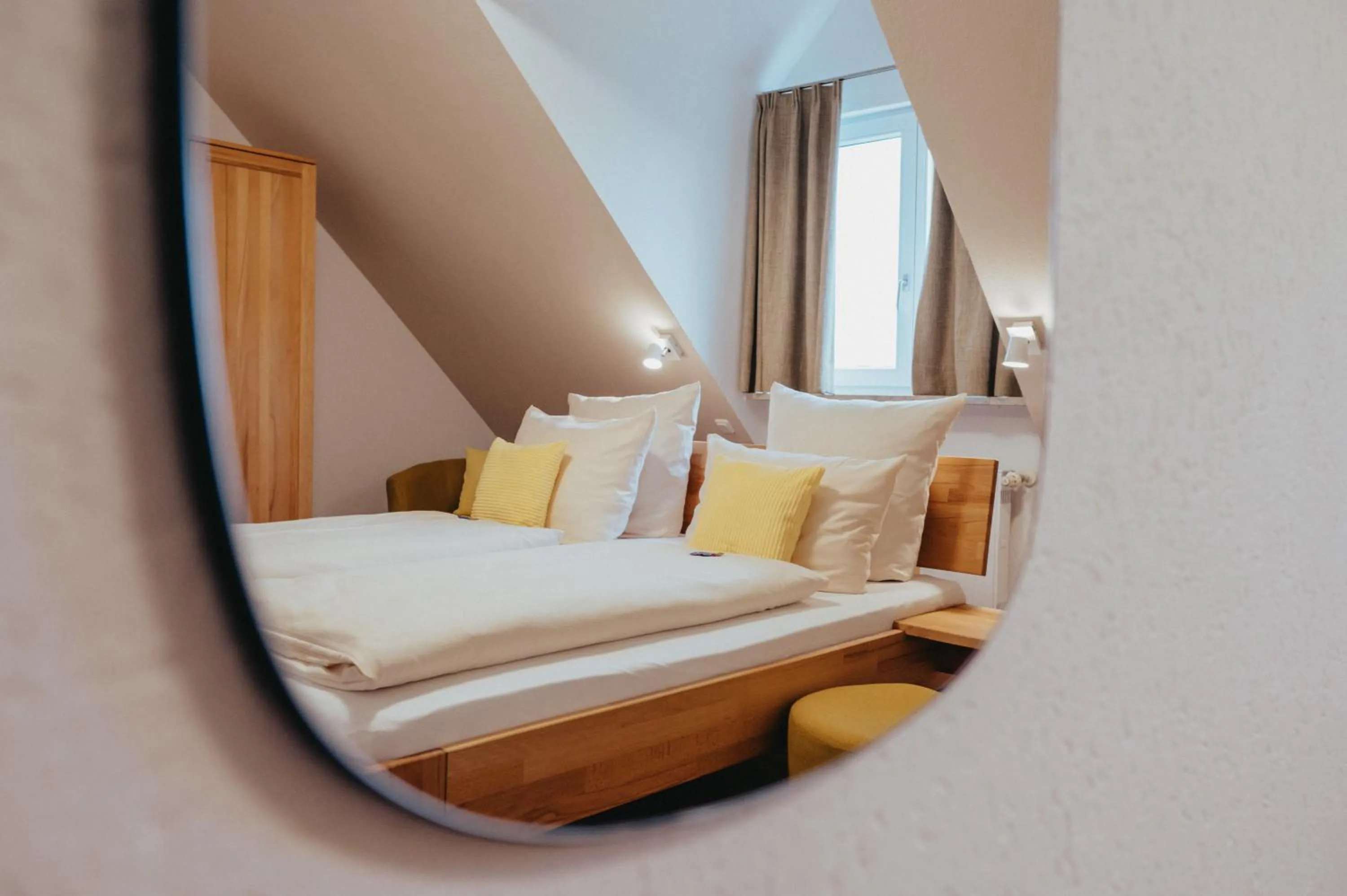 Bed in Hotel Angermeier GARNI