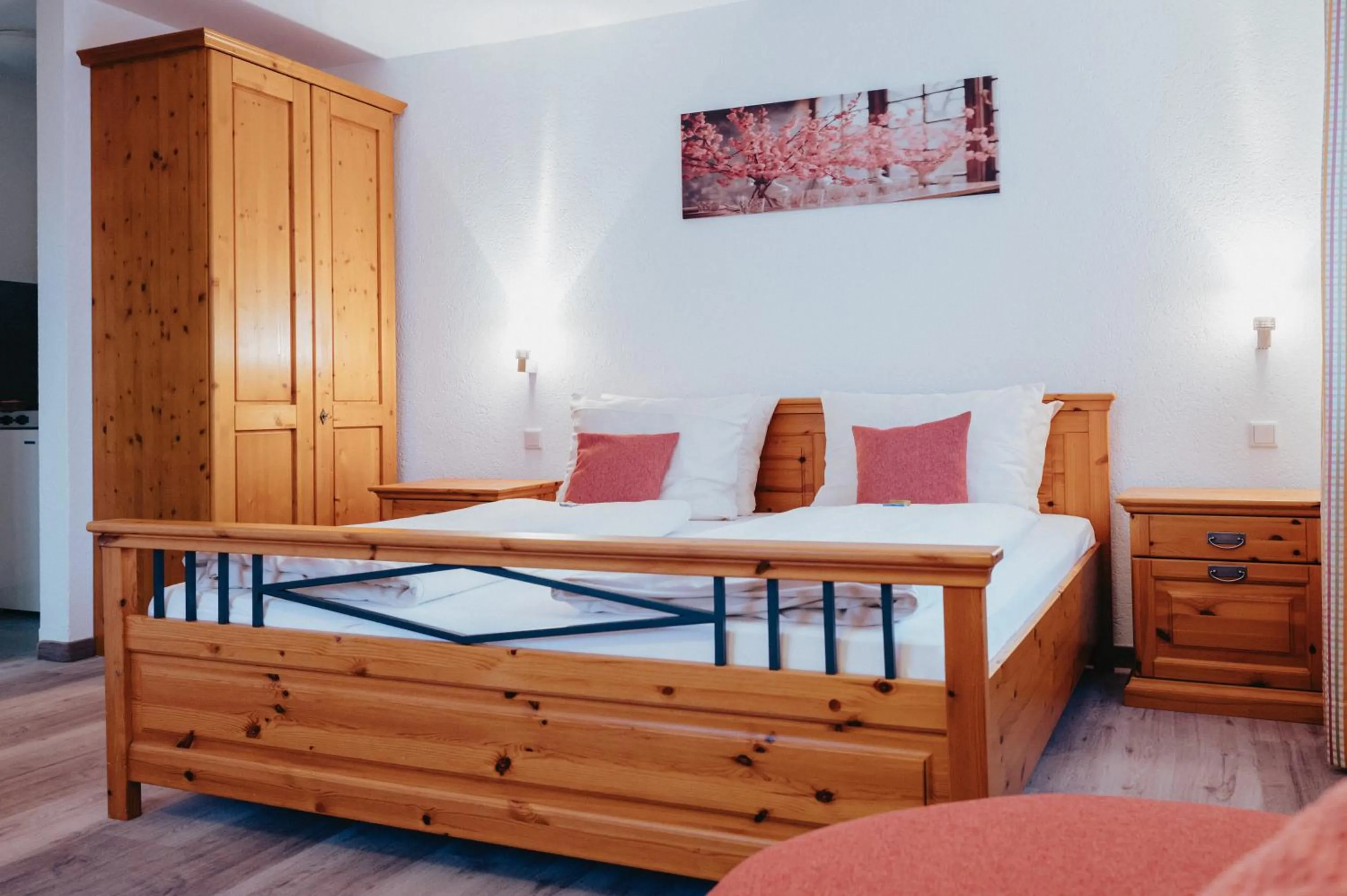 Bed in Hotel Angermeier GARNI