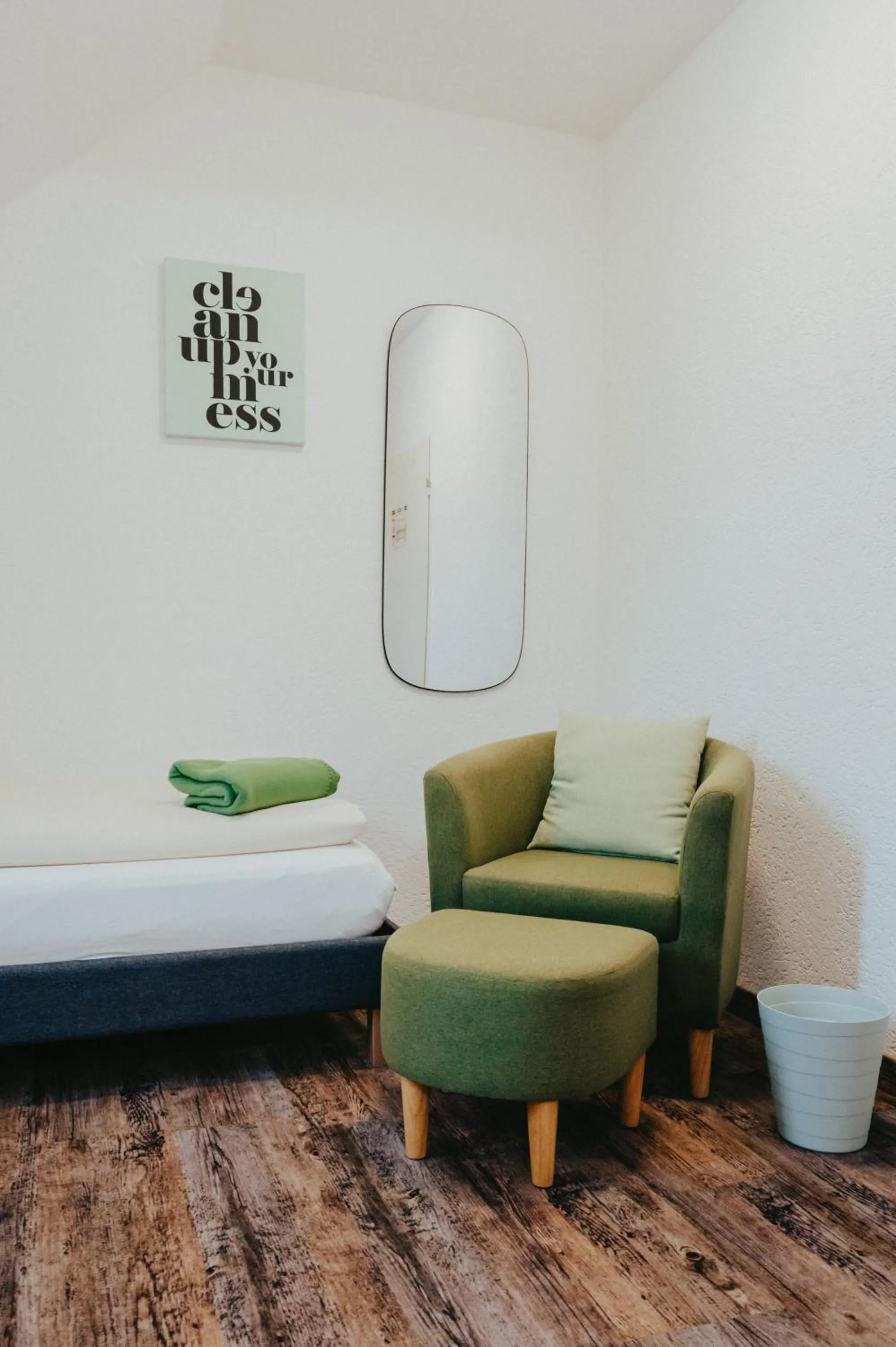 Bed in Hotel Angermeier GARNI