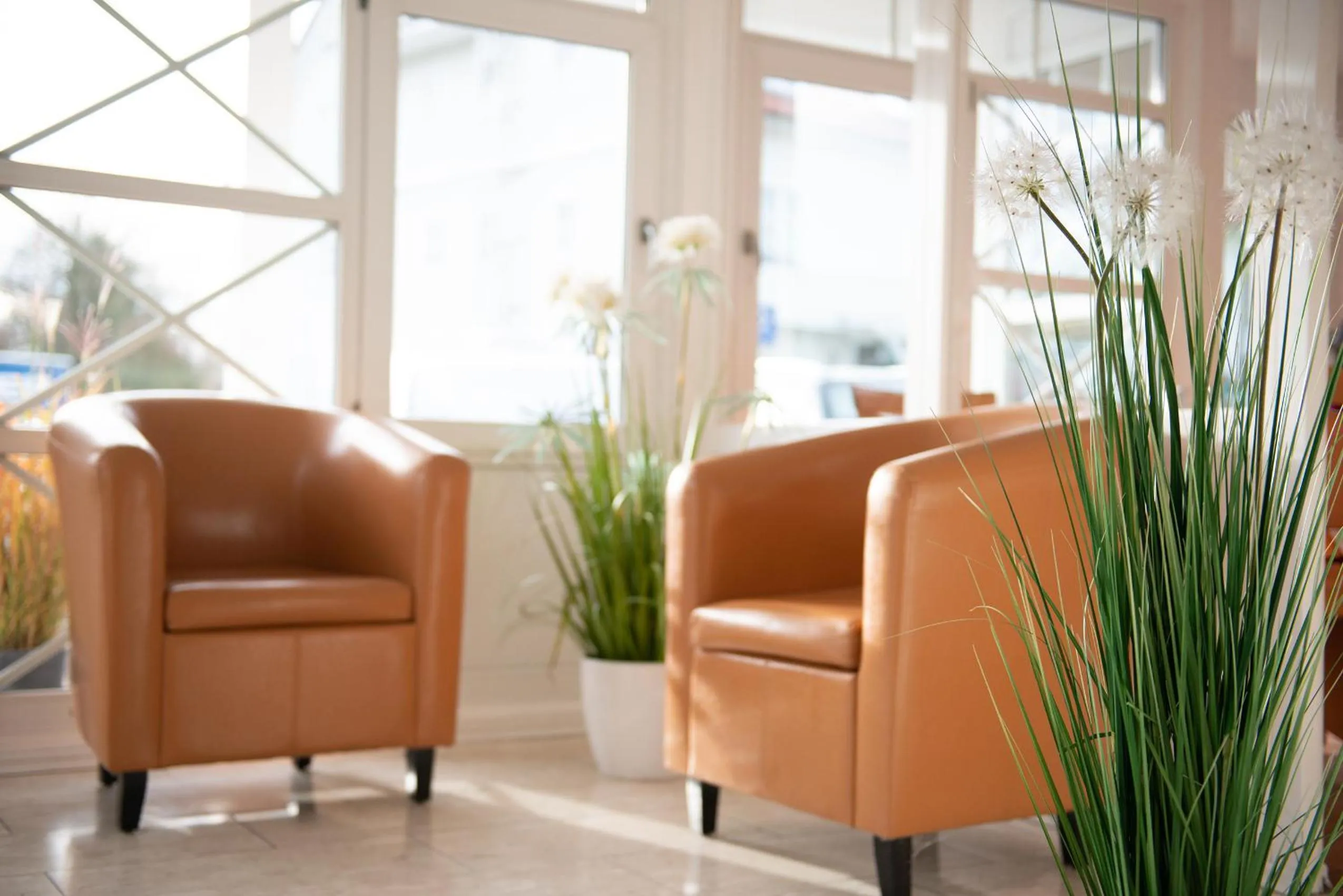 Lobby or reception in Hotel Angermeier GARNI