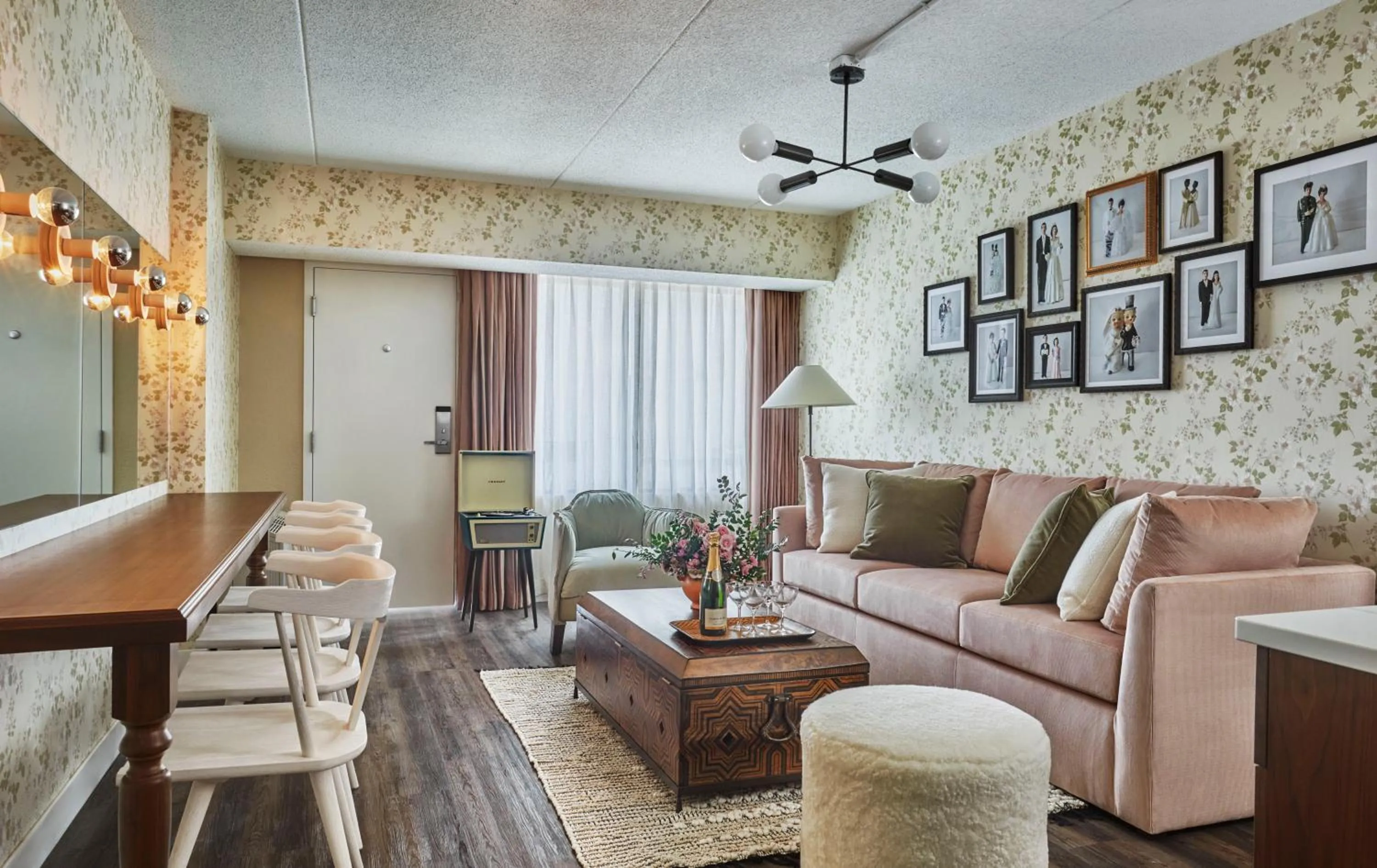 Living room in Graduate by Hilton Iowa City