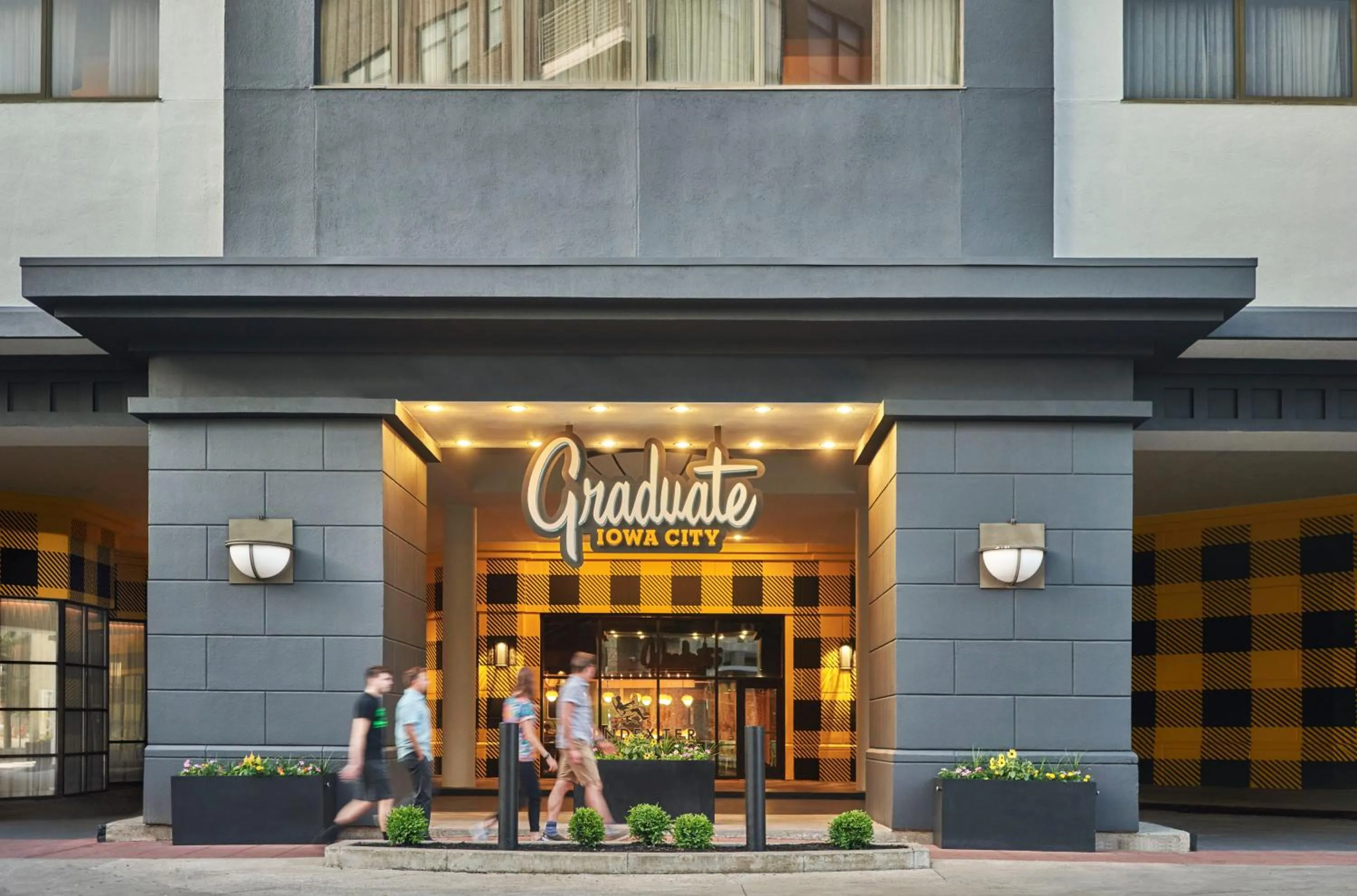 Facade/entrance in Graduate by Hilton Iowa City
