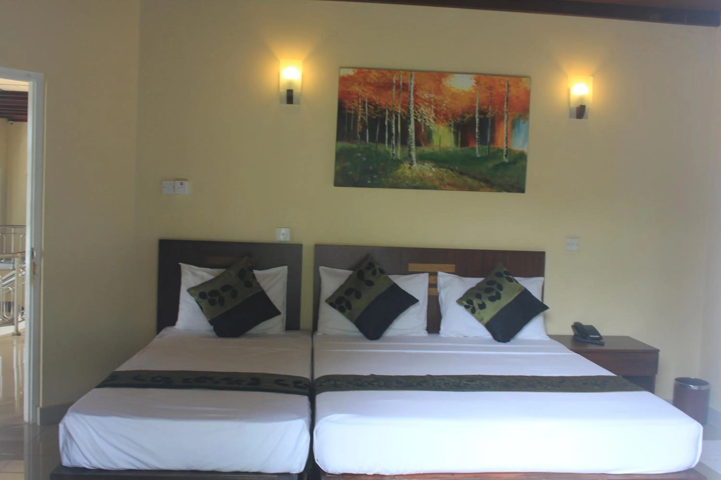 Photo of the whole room, Bed in Grand 7 Hotel Thalawathugoda
