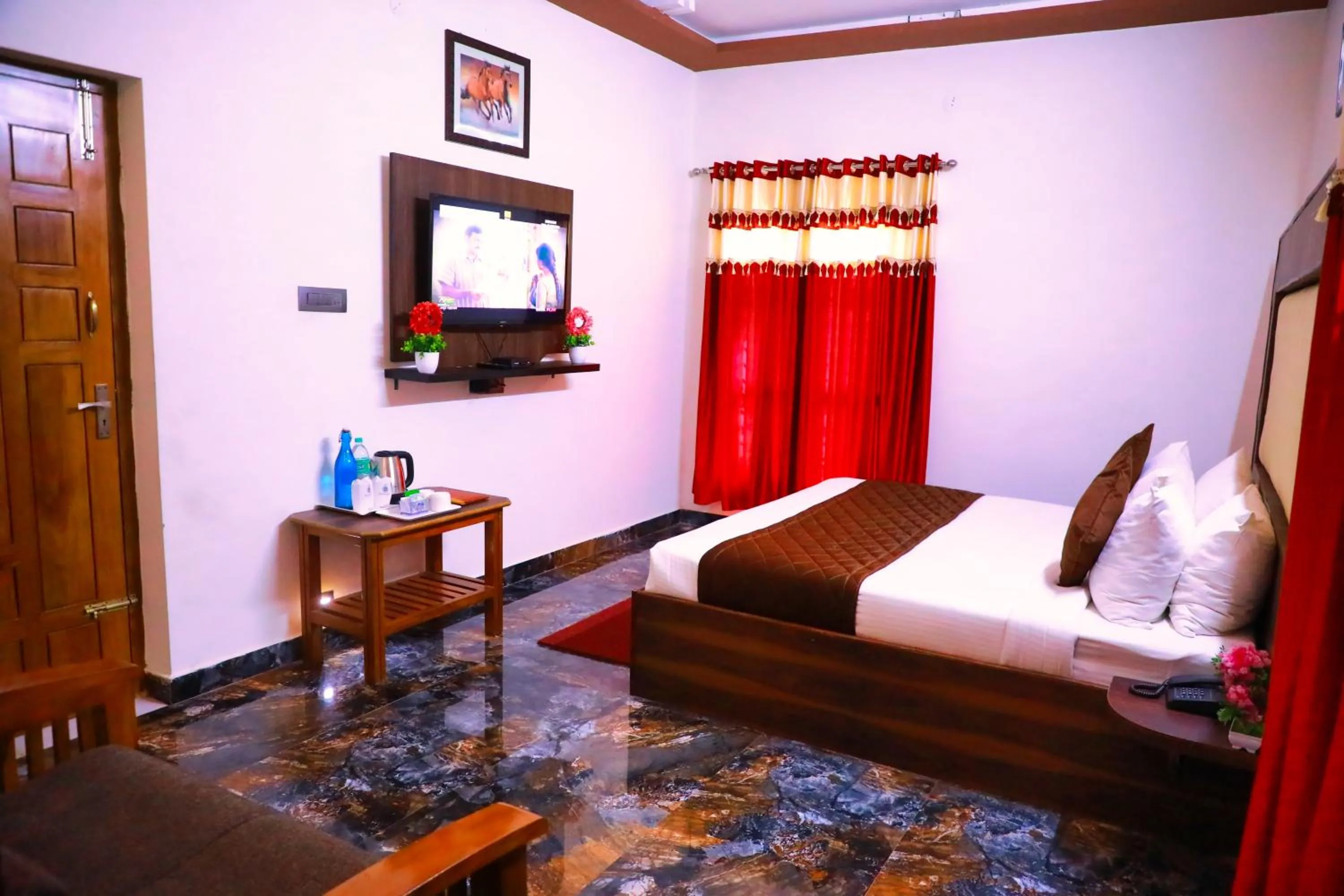 TV and multimedia, Bed in SS Silver Oaks Resort