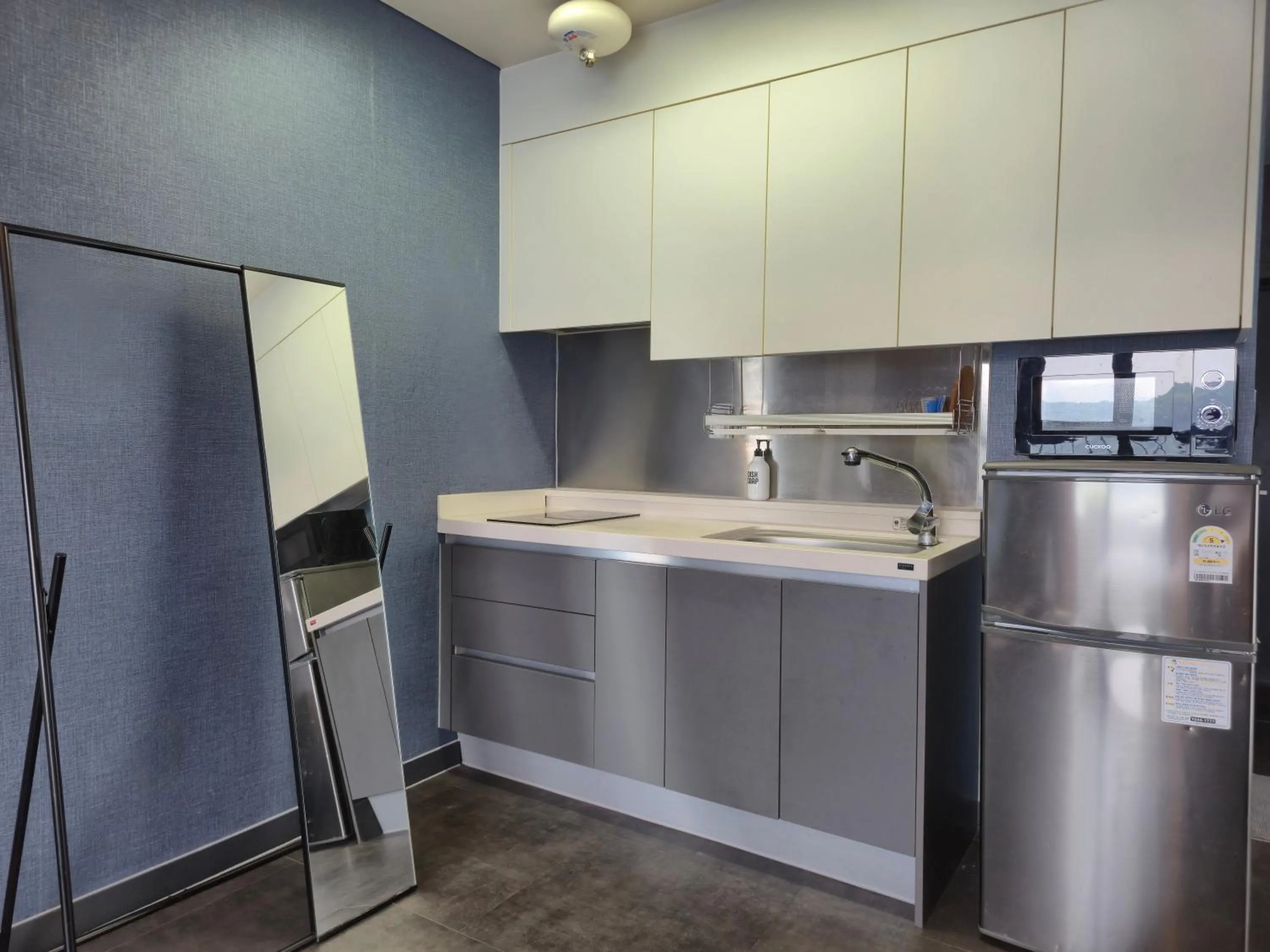 Kitchen or kitchenette in Interlaken Stay