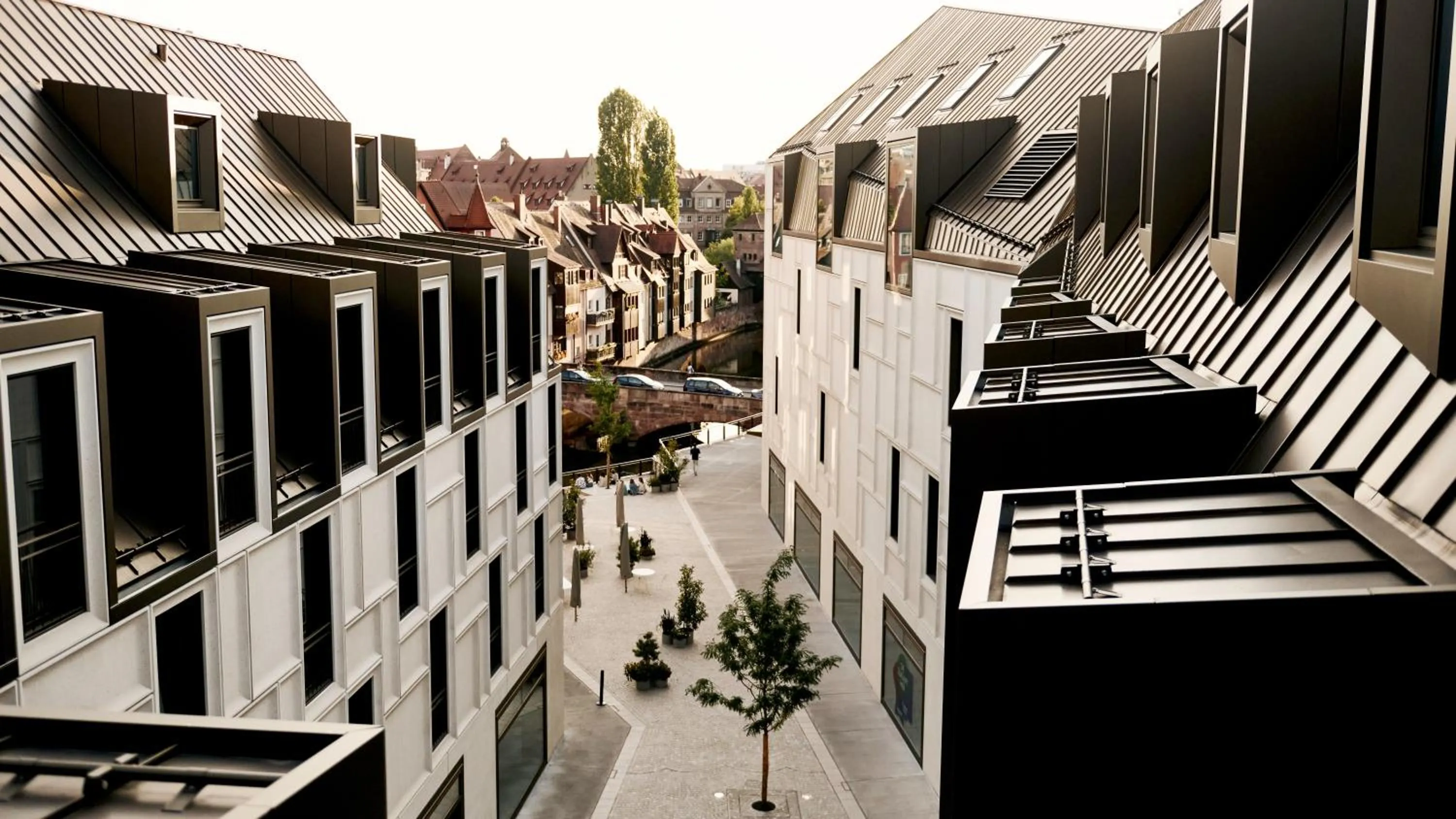 Property building in Karl August - a Neighborhood Hotel