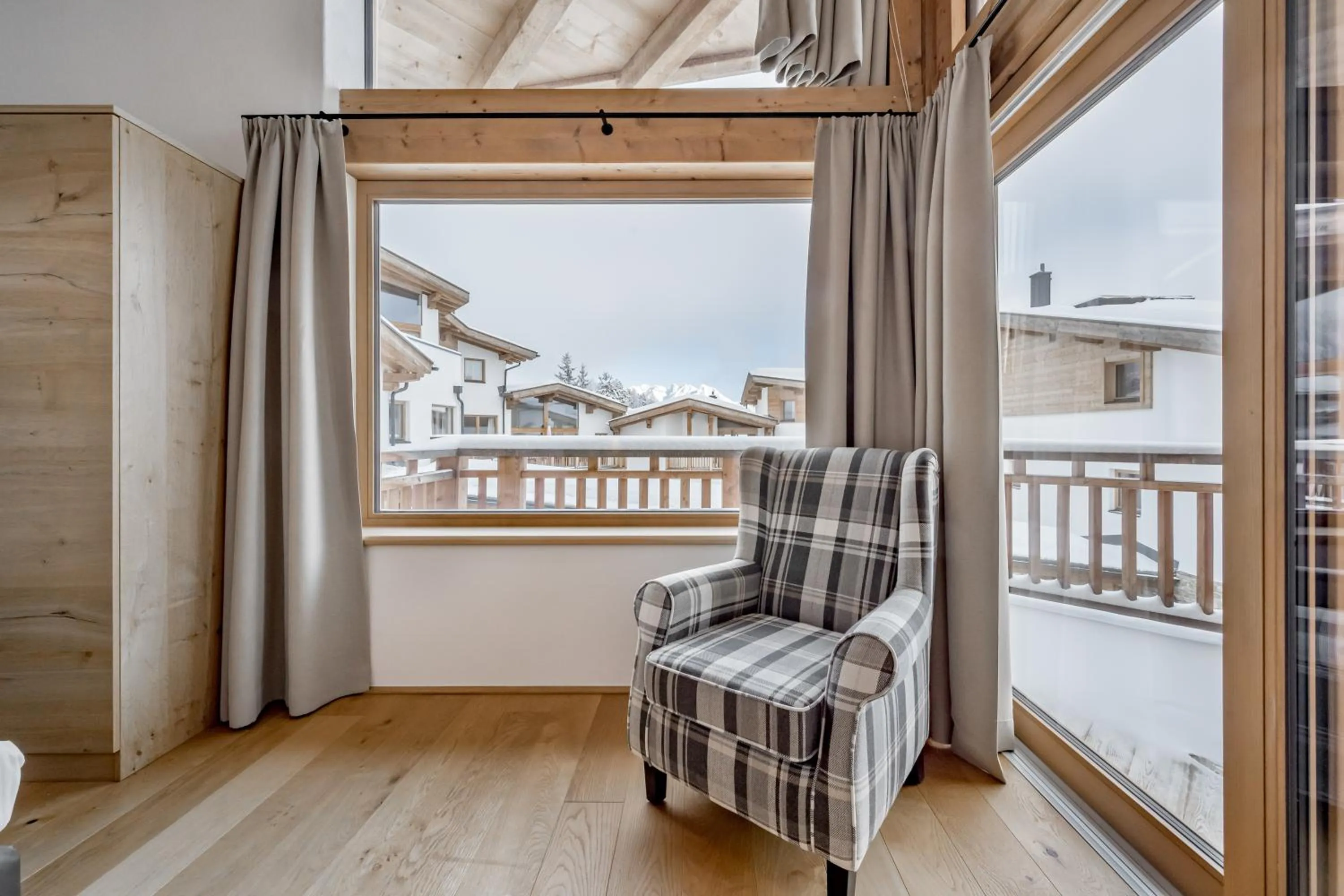 View (from property/room) in AlpenParks Chalet & Apartment Alpina Seefeld
