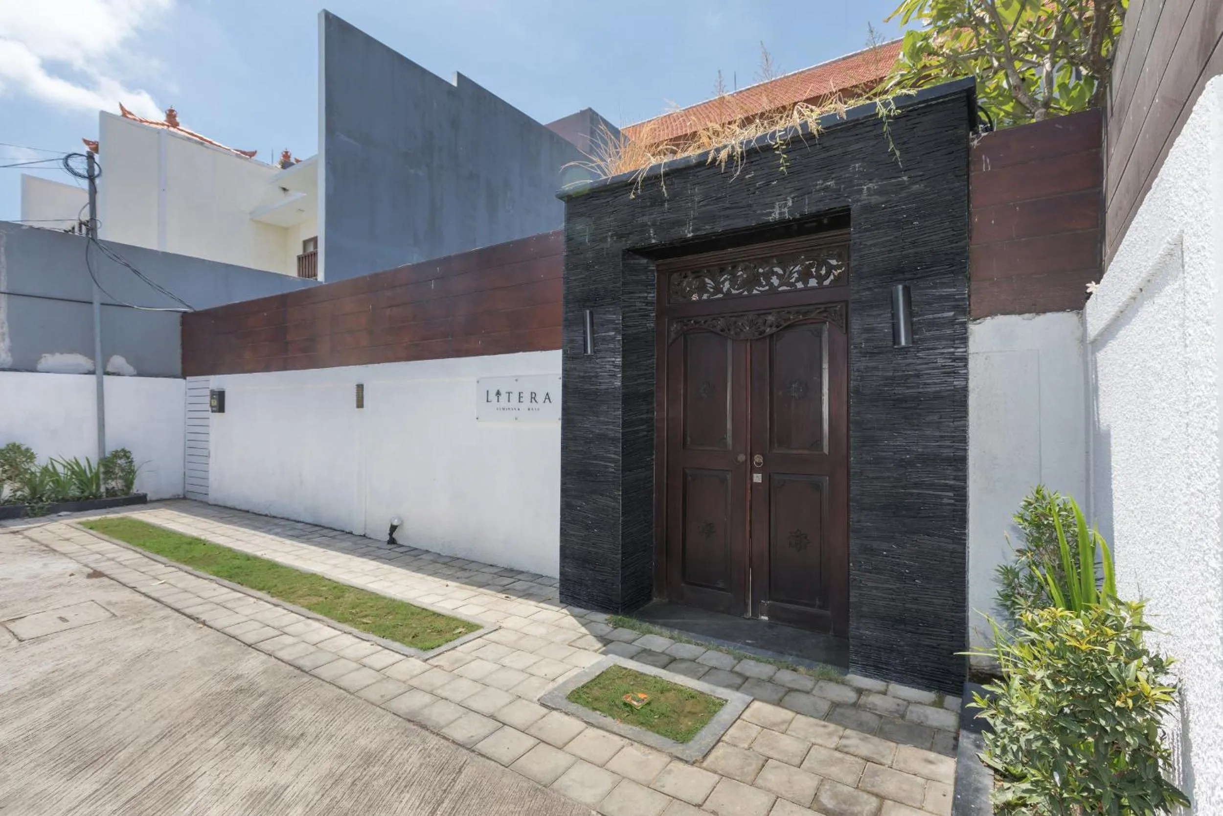 Property building in Villa Litera Seminyak Bali