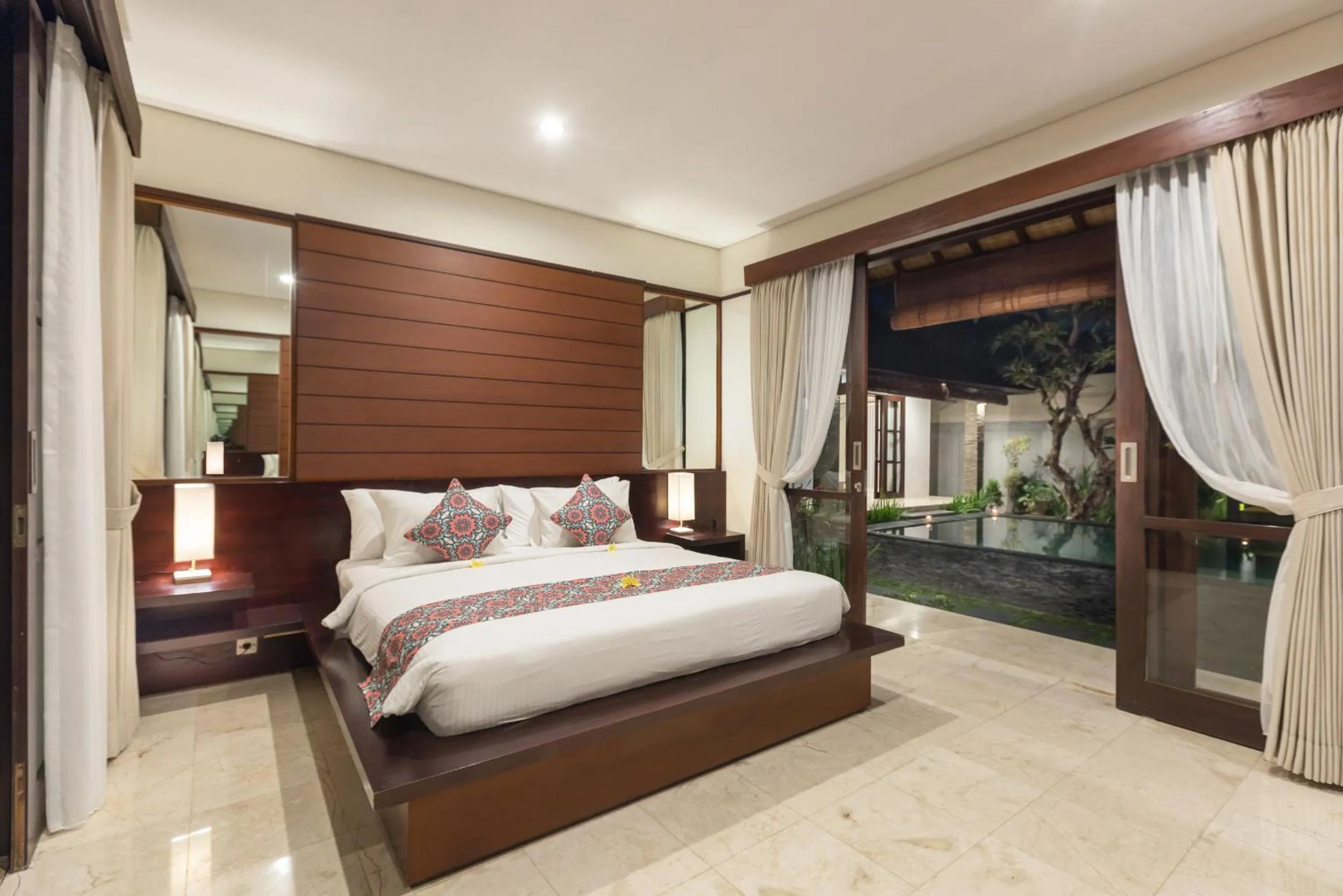 Bedroom, Bed in Villa Litera Seminyak Bali