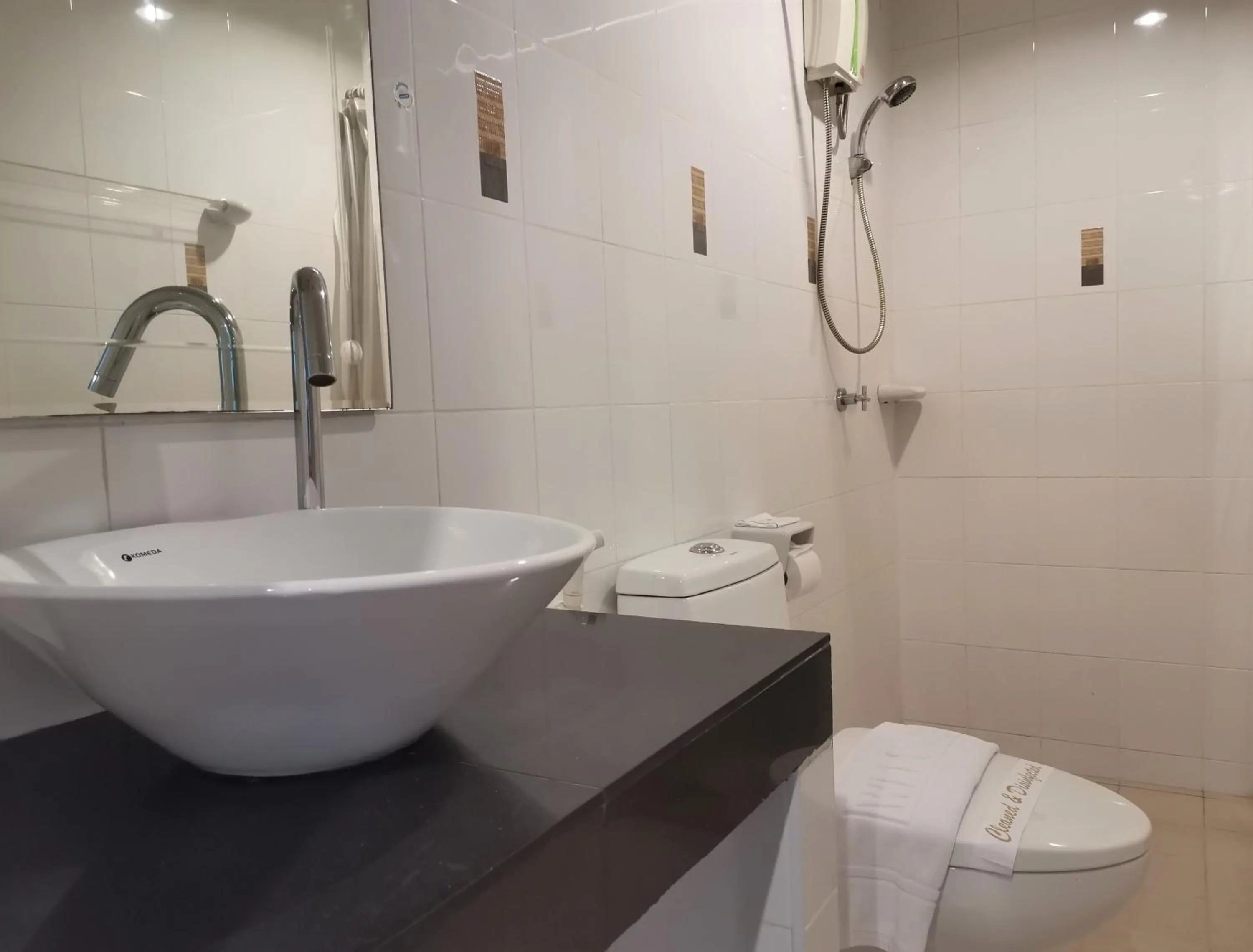 Bathroom in Phupara Place SHA Certified