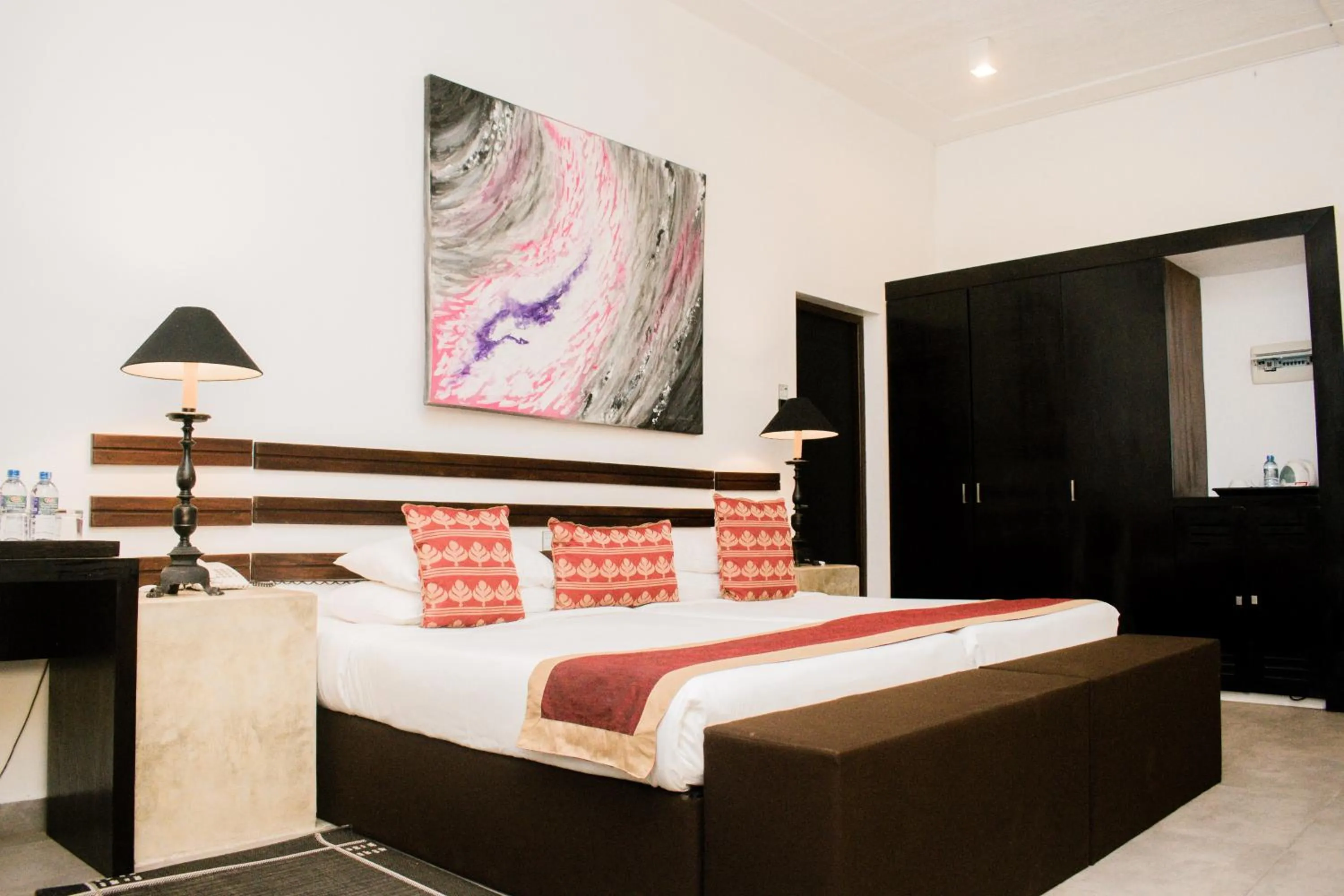 Bed in Arika Villa - Special Deals on F&B and Spa Treatments