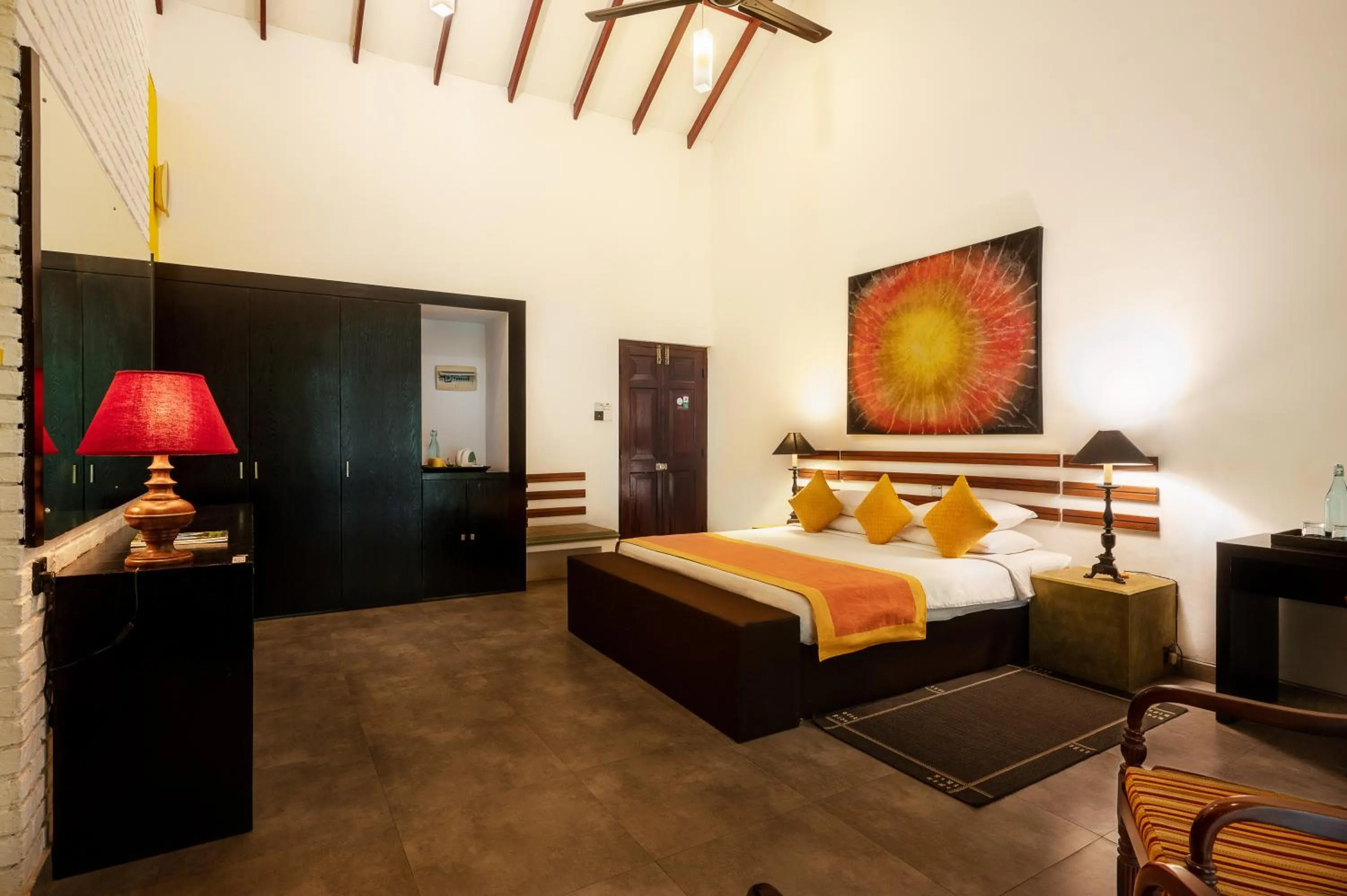 Bedroom, Bed in Arika Villa - Special Deals on F&B and Spa Treatments