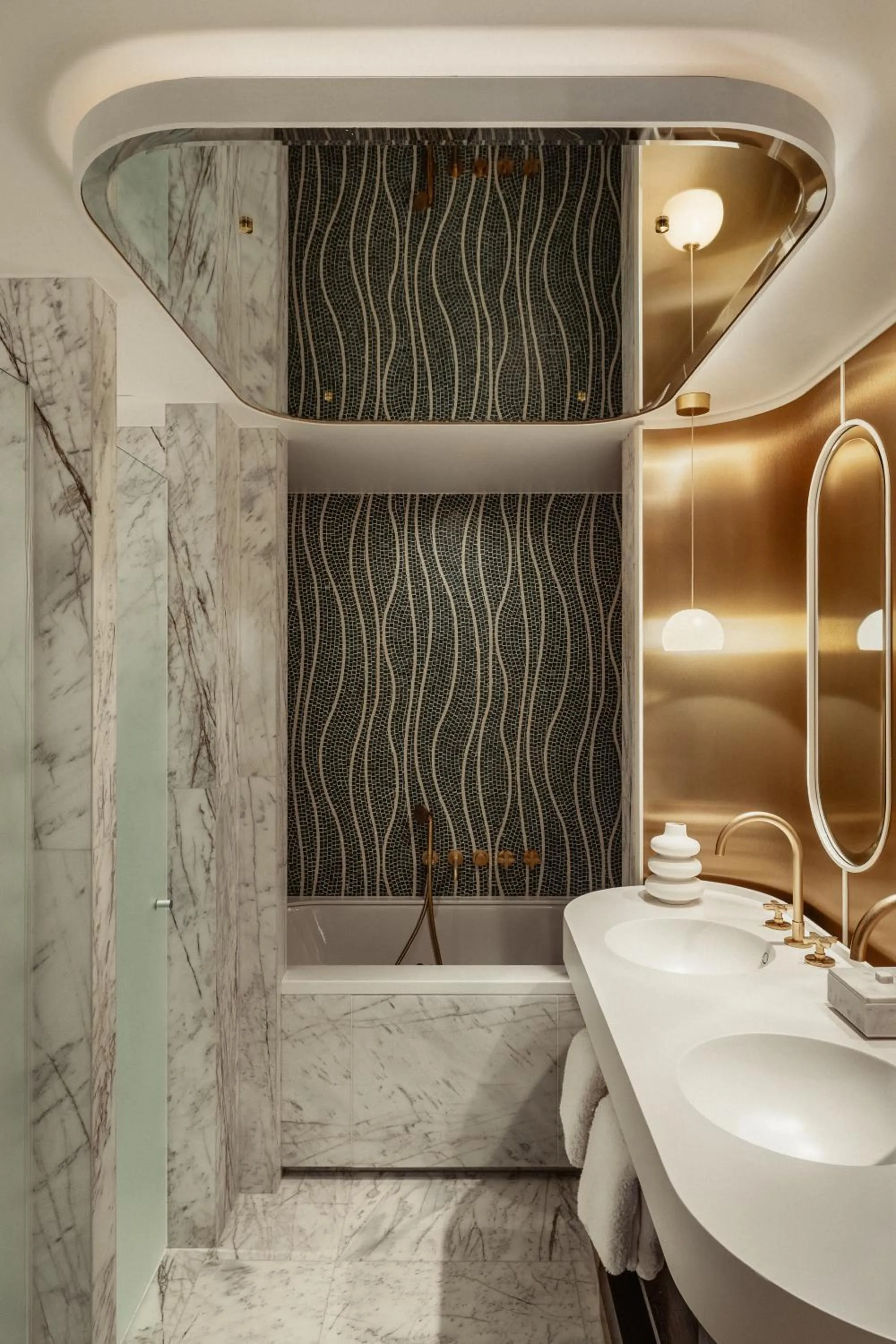 Bathroom in Hôtel De Sers Champs Elysées Paris