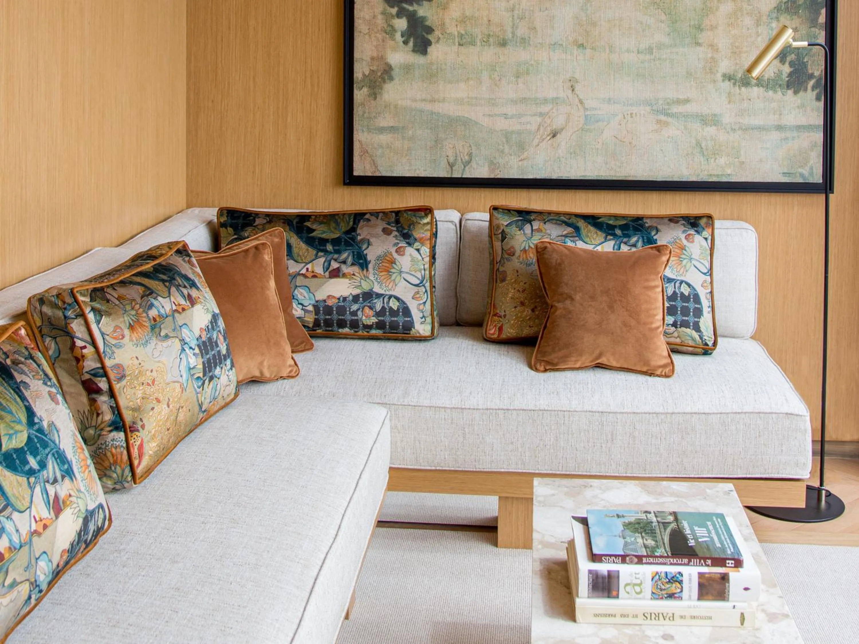 Seating area, Bed in Hôtel De Sers Champs Elysées Paris