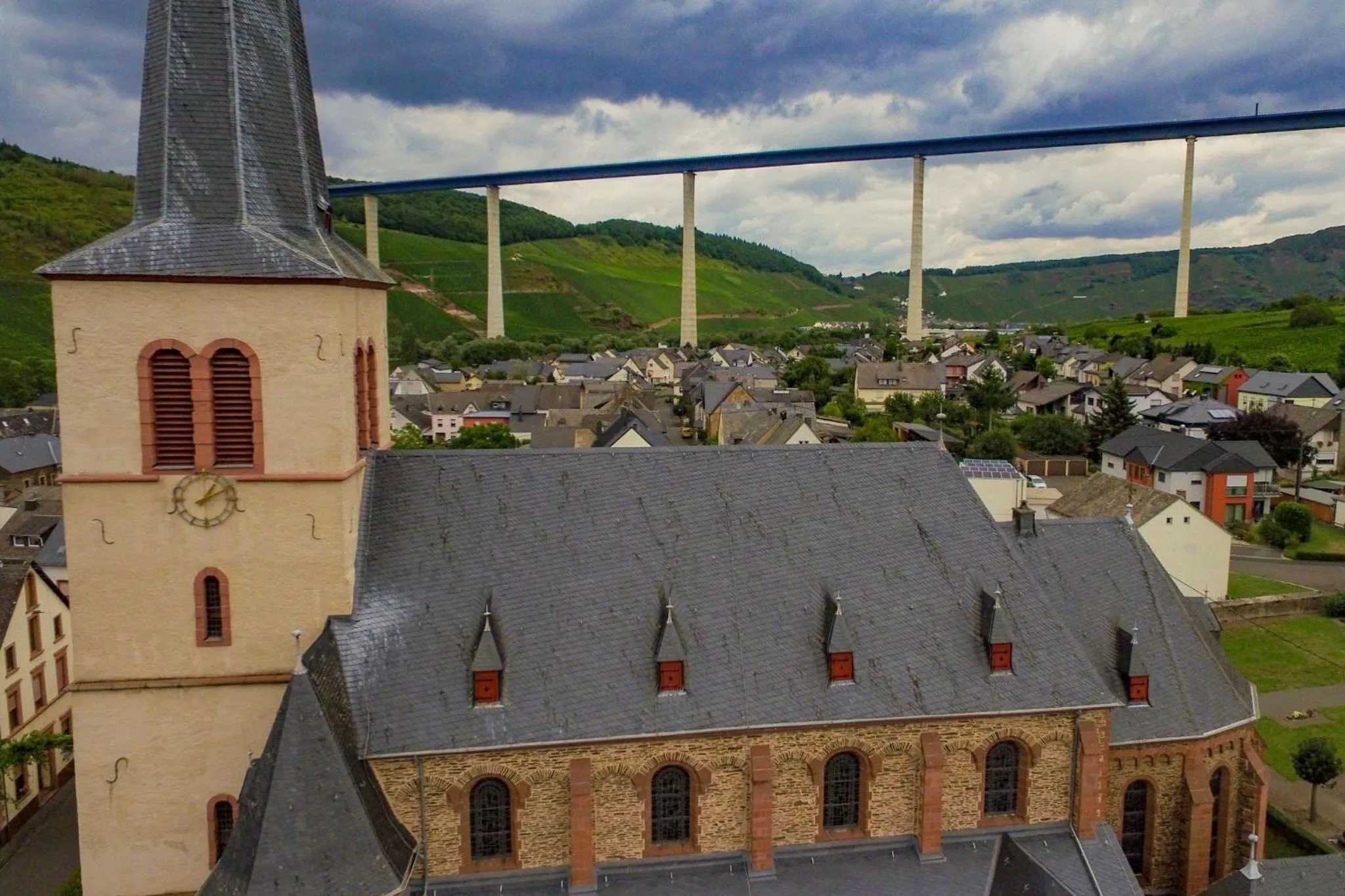 Landmark view in Moselhaus