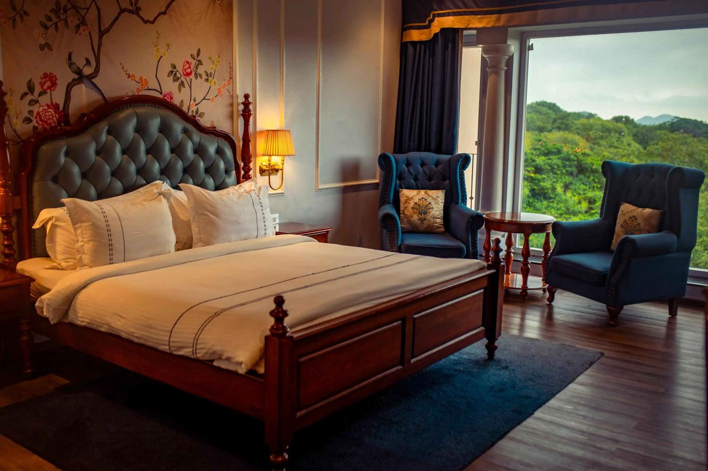 Bed in Jhadol Vijay Vilas Near Lake Pichola