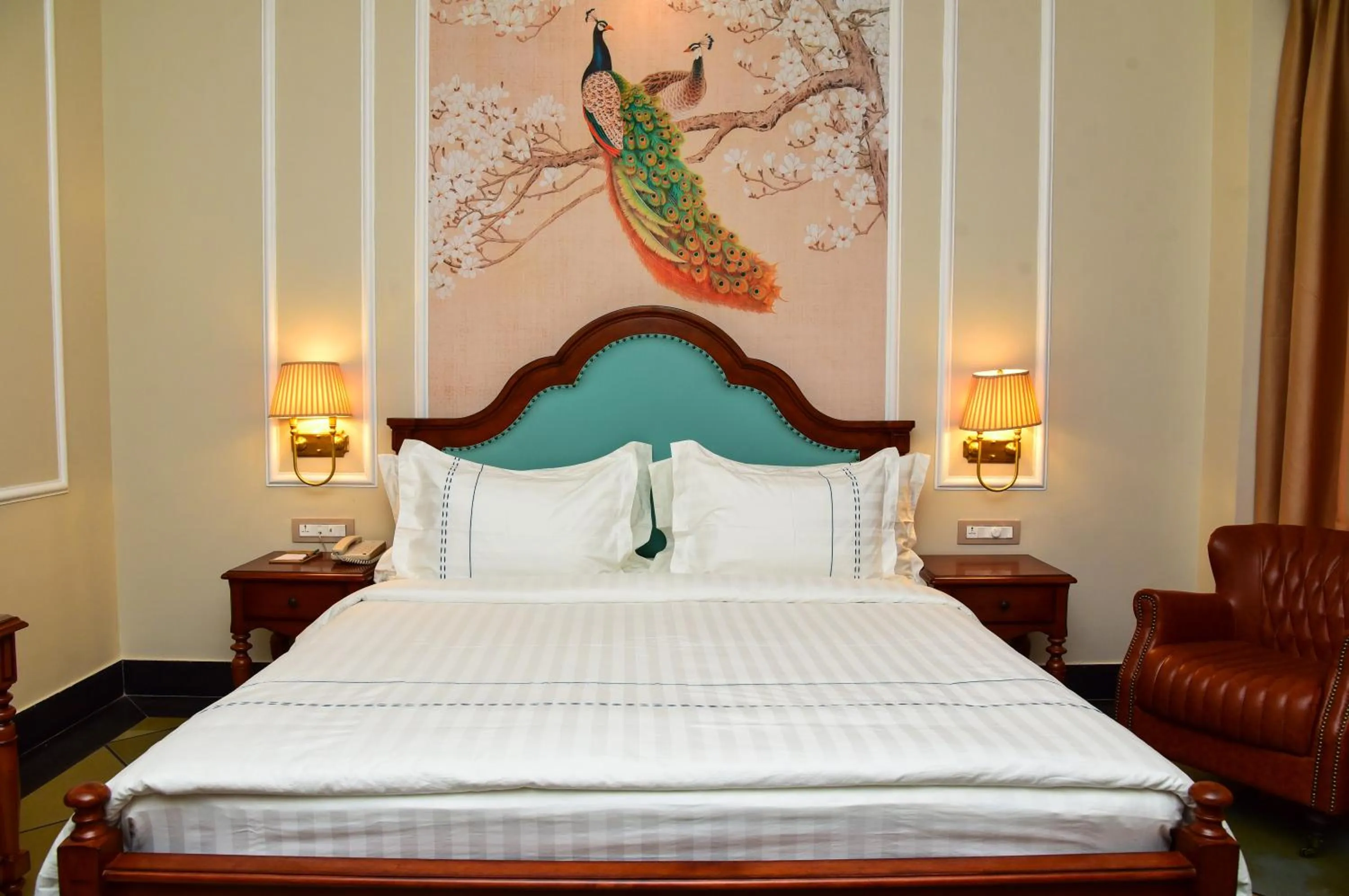 Bed in Jhadol Vijay Vilas Near Lake Pichola