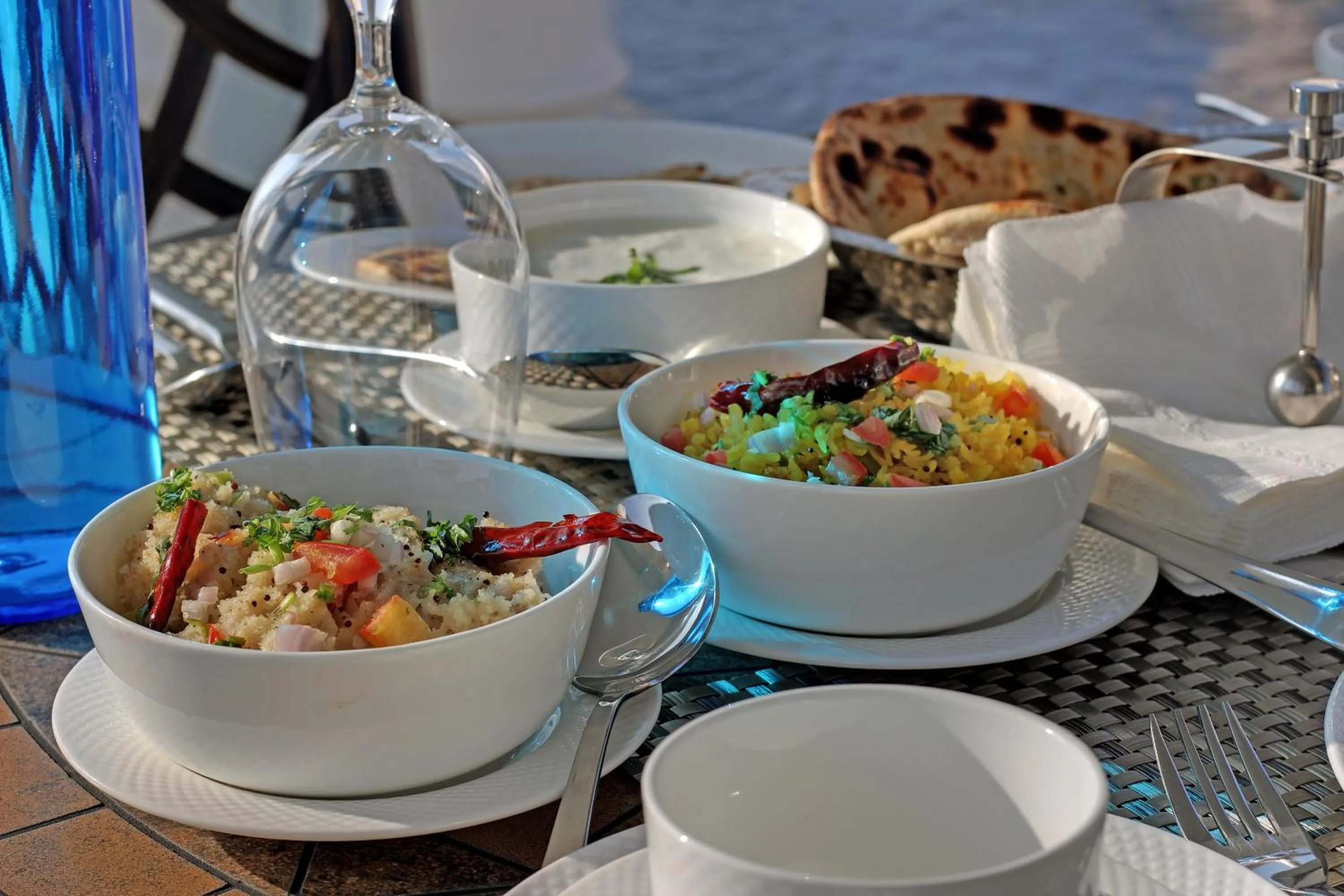 Food and drinks in Jhadol Vijay Vilas Near Lake Pichola